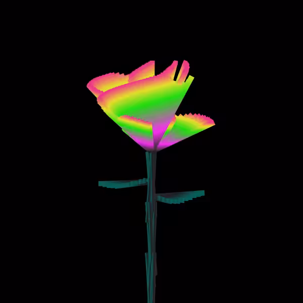 Digital Flower #18