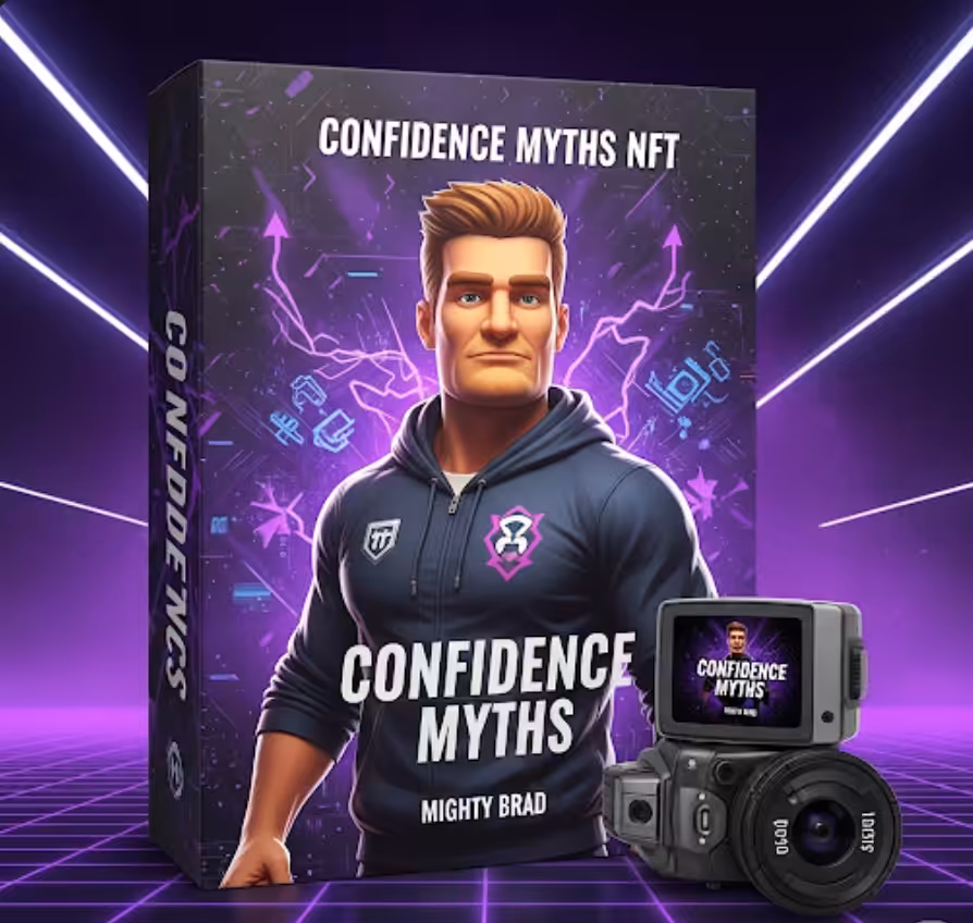 Mighty Brad’s Confidence NFT #fyp #Web3MentalHealth