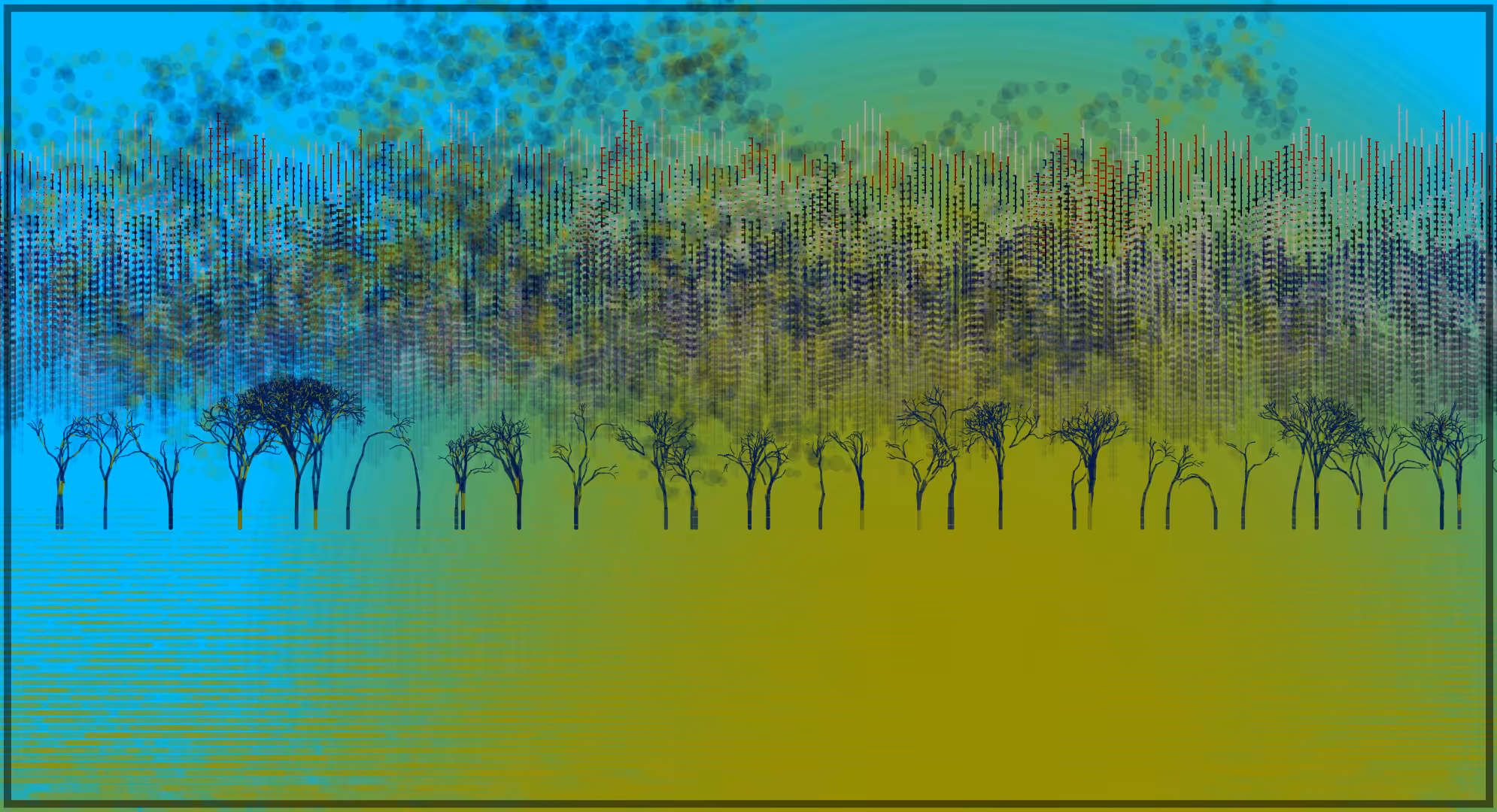 In The Distance - Tree Brush #13