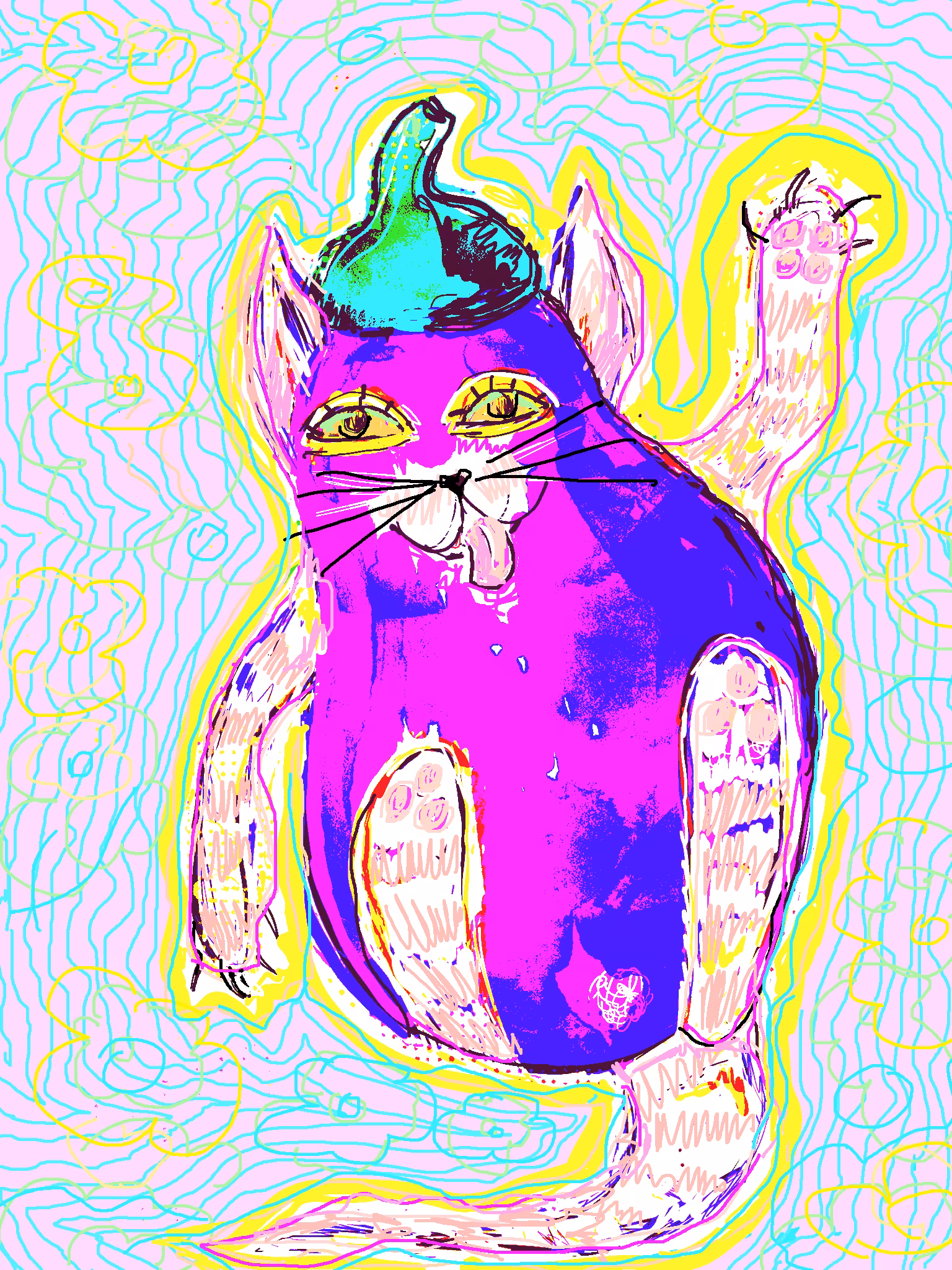 Bon Jour Catbergine