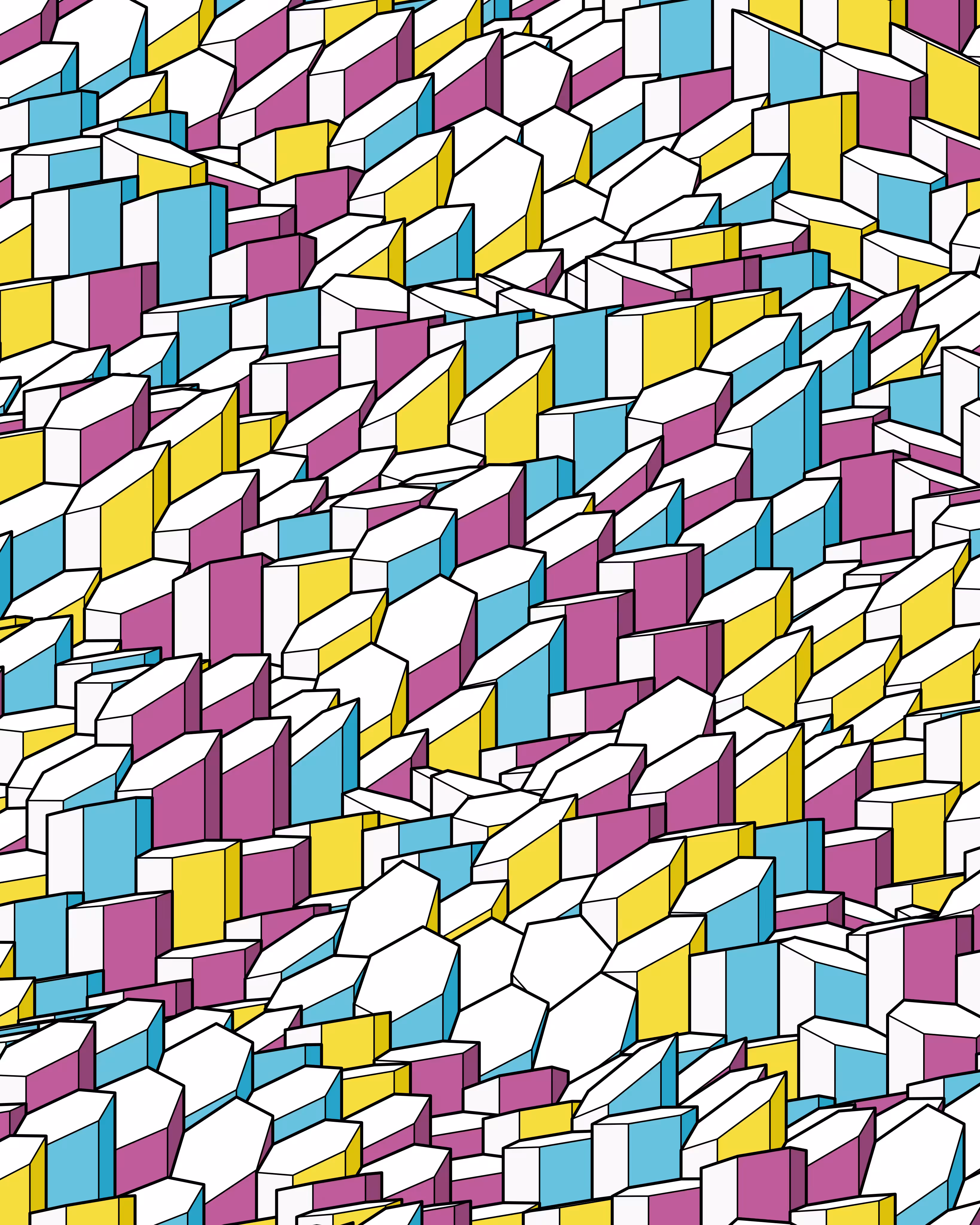 Hexagones Landscape #2