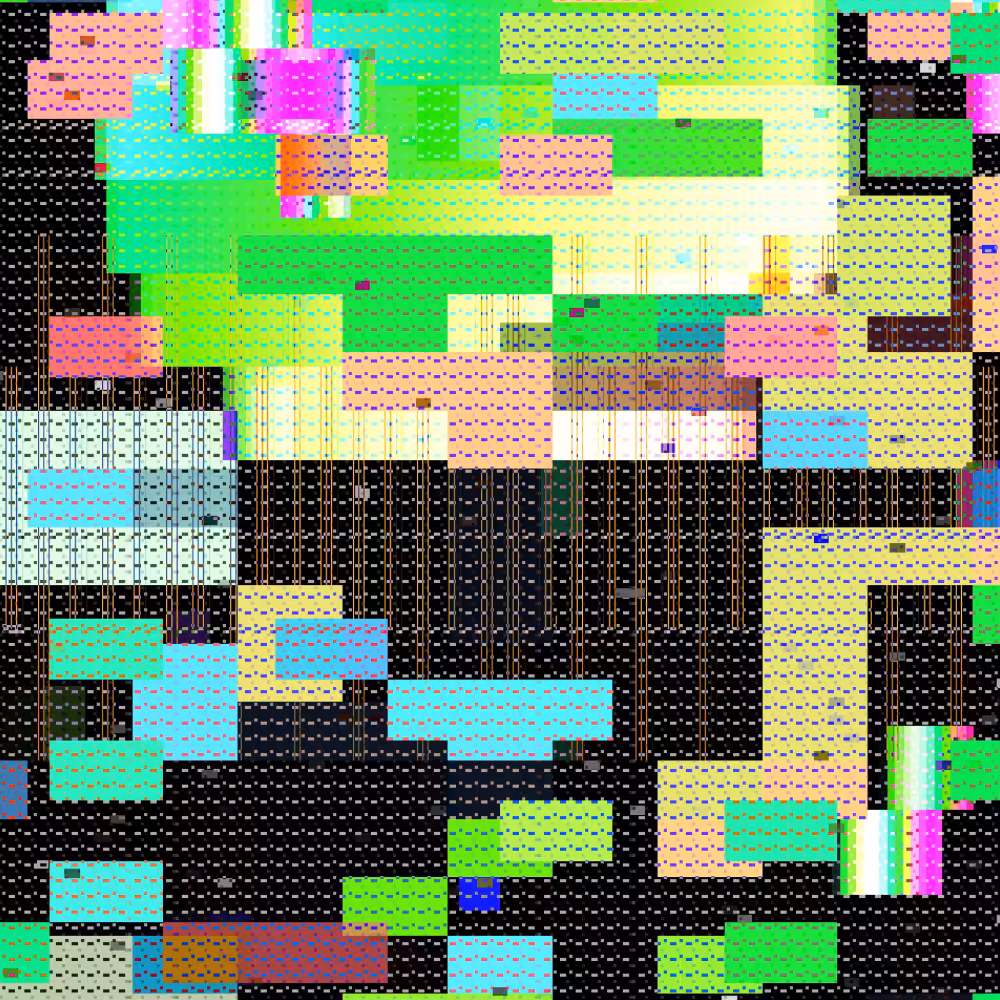 A Pixelated Dream Accumulations #6