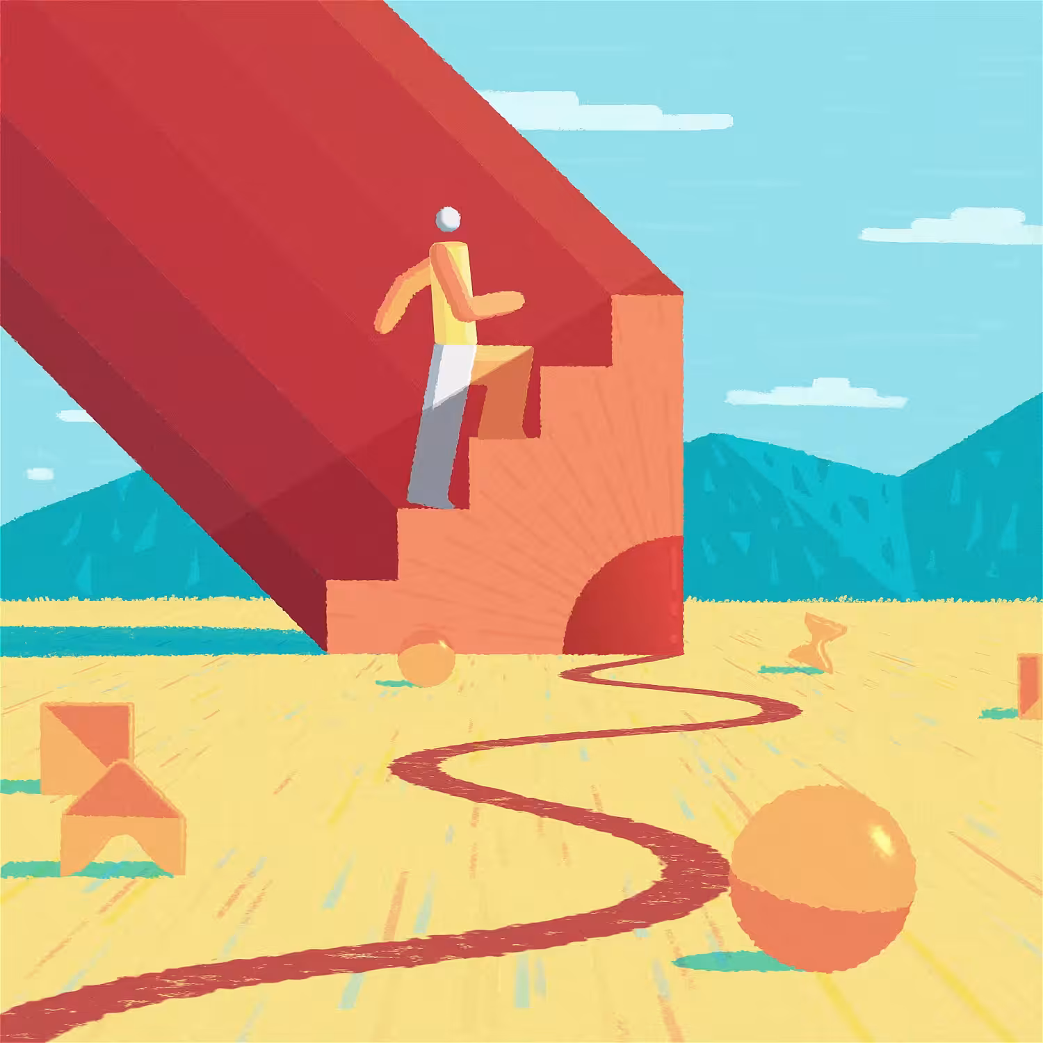 The artist's journey