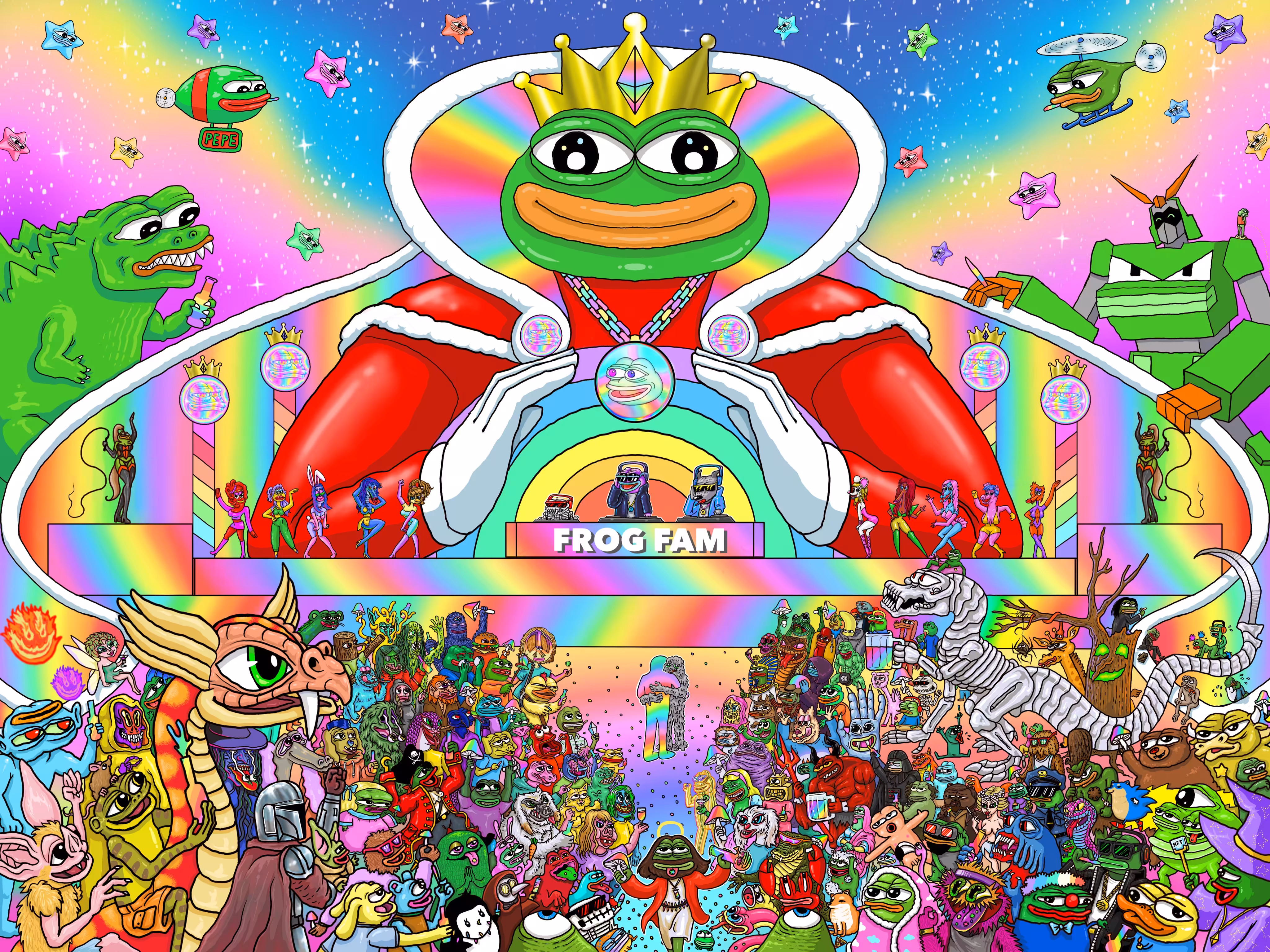 TOMORROW PEPE LAND 2022.