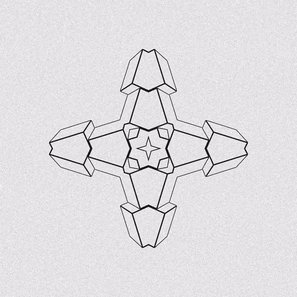 Monochrome Kaleido #322