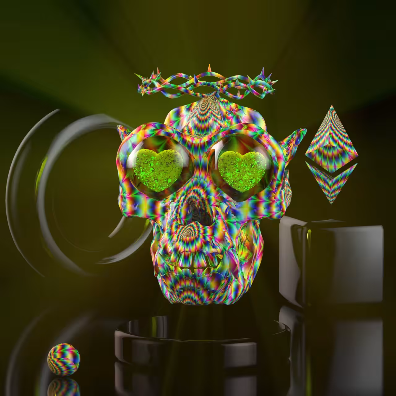 Monk Skull LSD | Dead collection