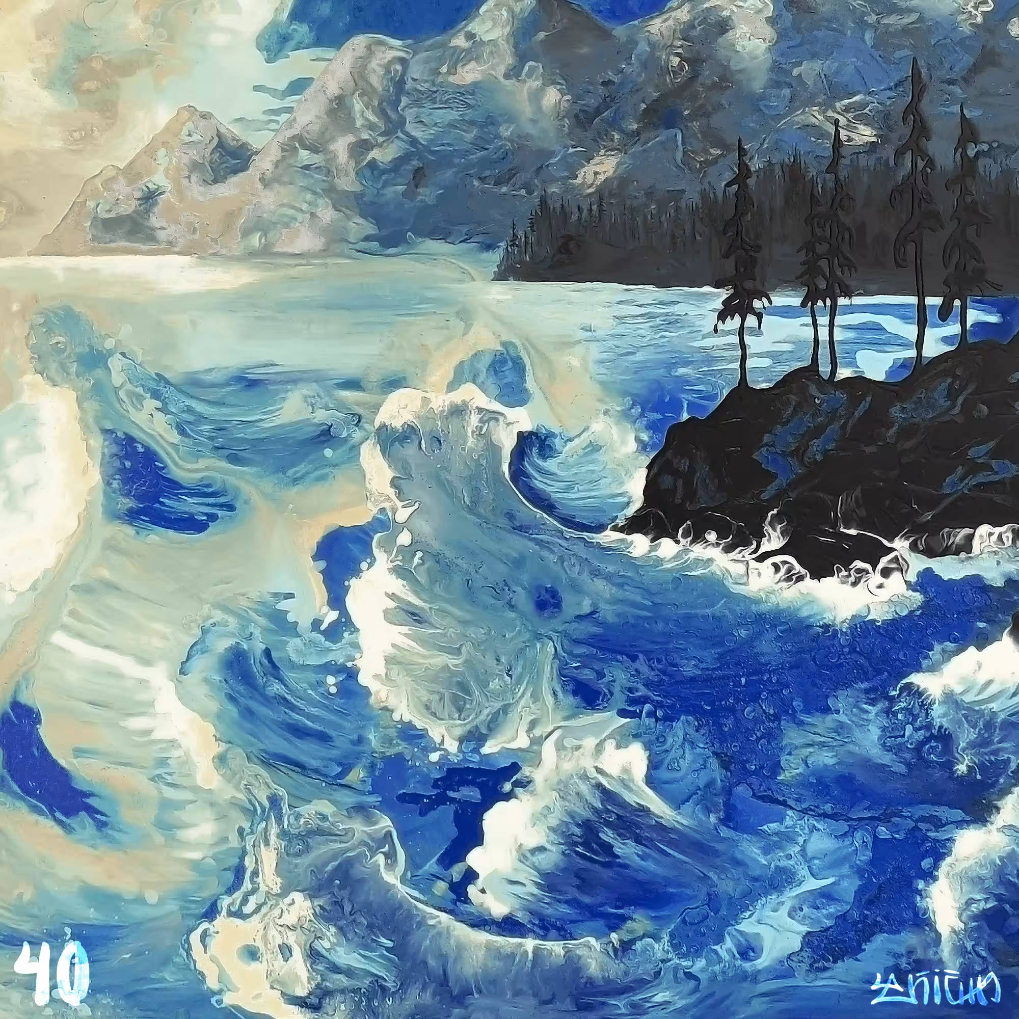 Fluidscape №40