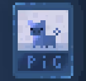 PIG 'BLUEBERRY'
