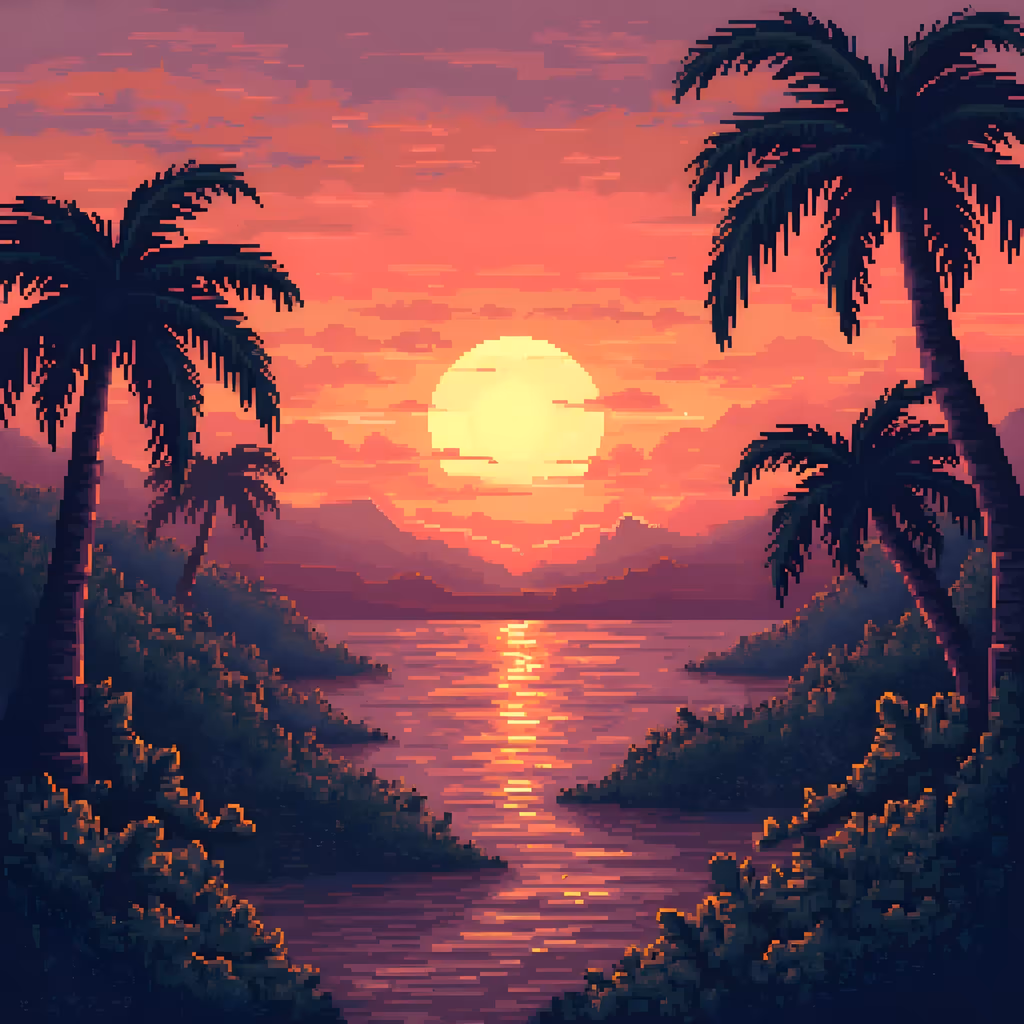 Dreams in Ink: Pixel Island Dreams