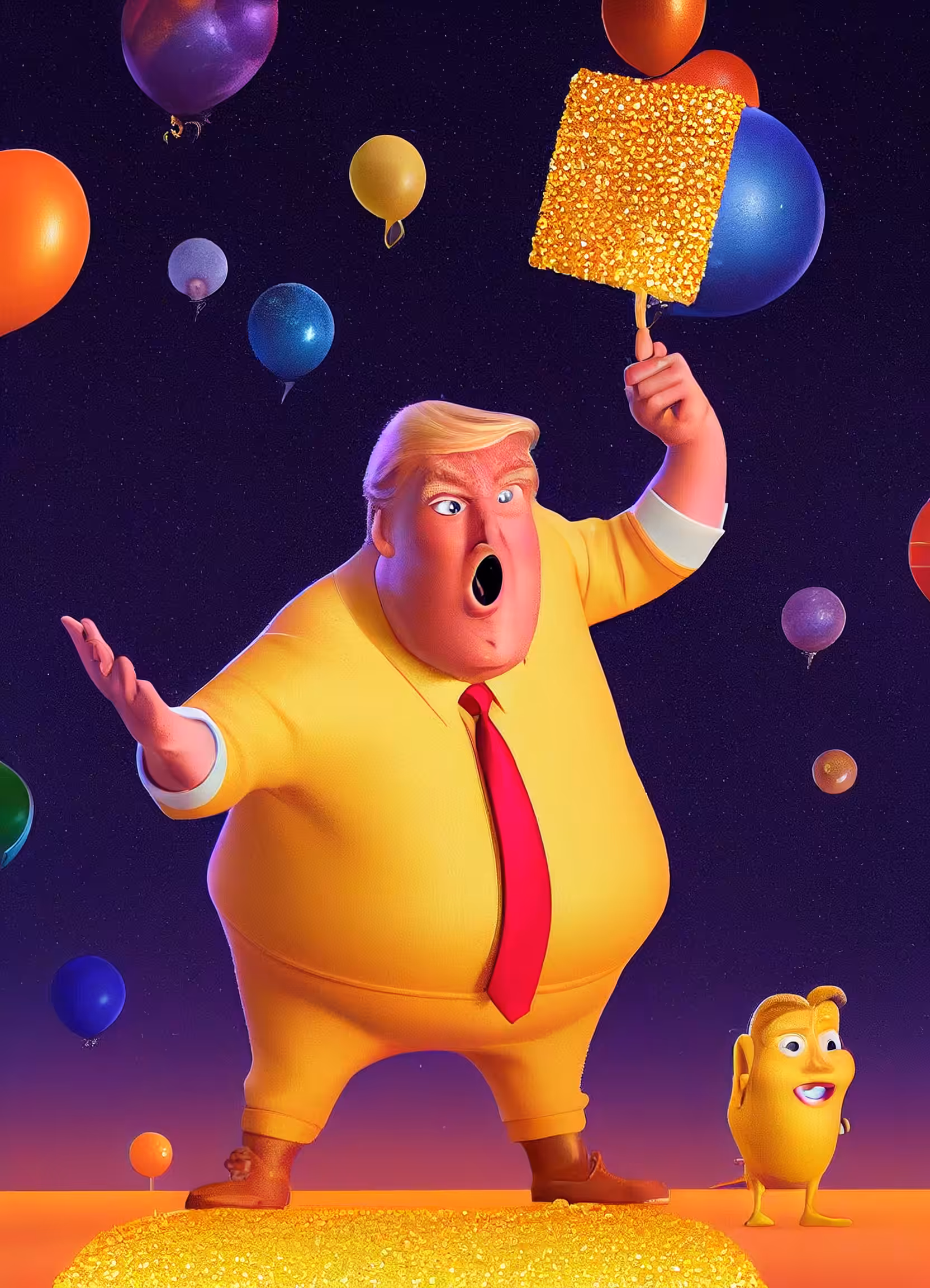 Donald Trump  inside the world of Disn3y
