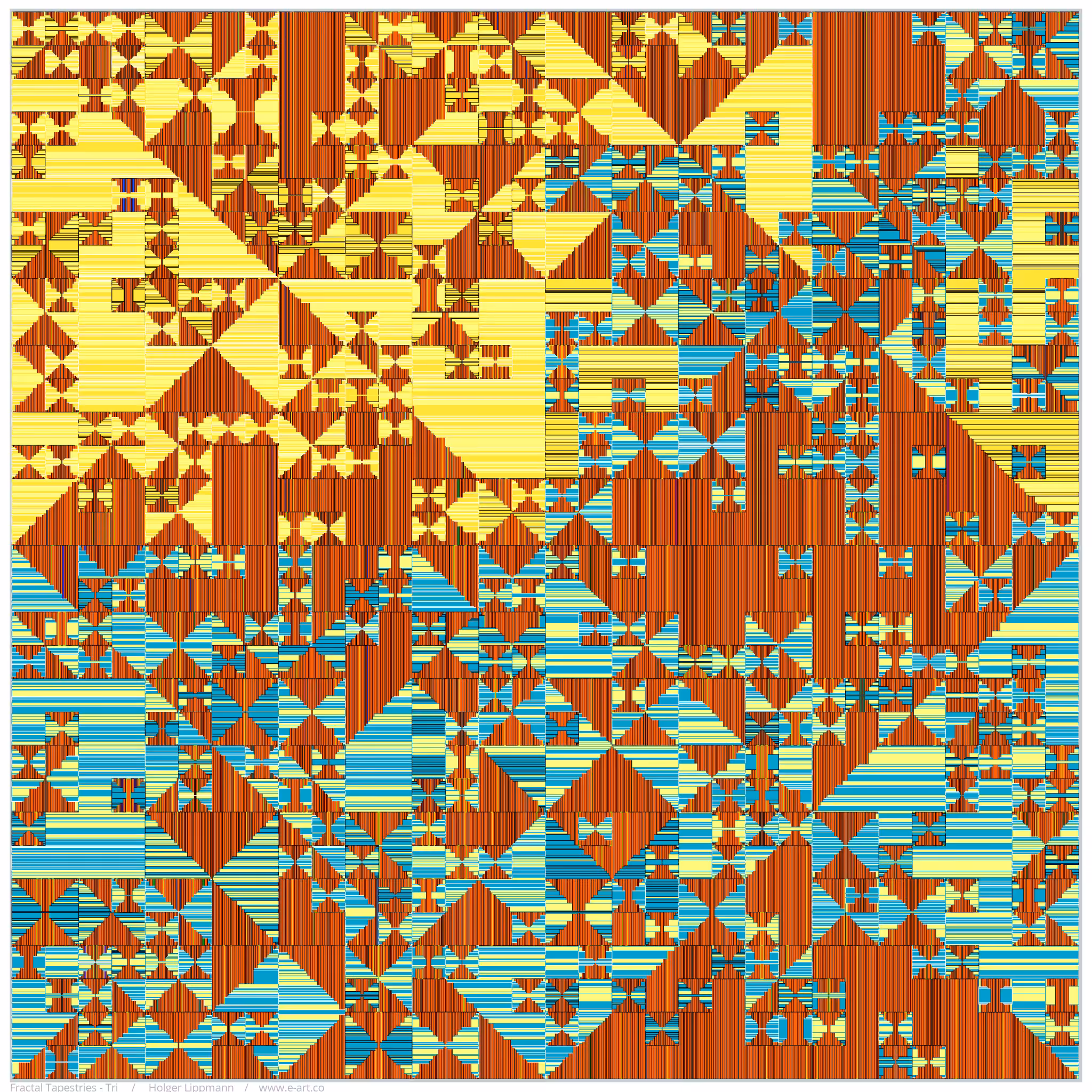 Fractal Tapestries: #3201