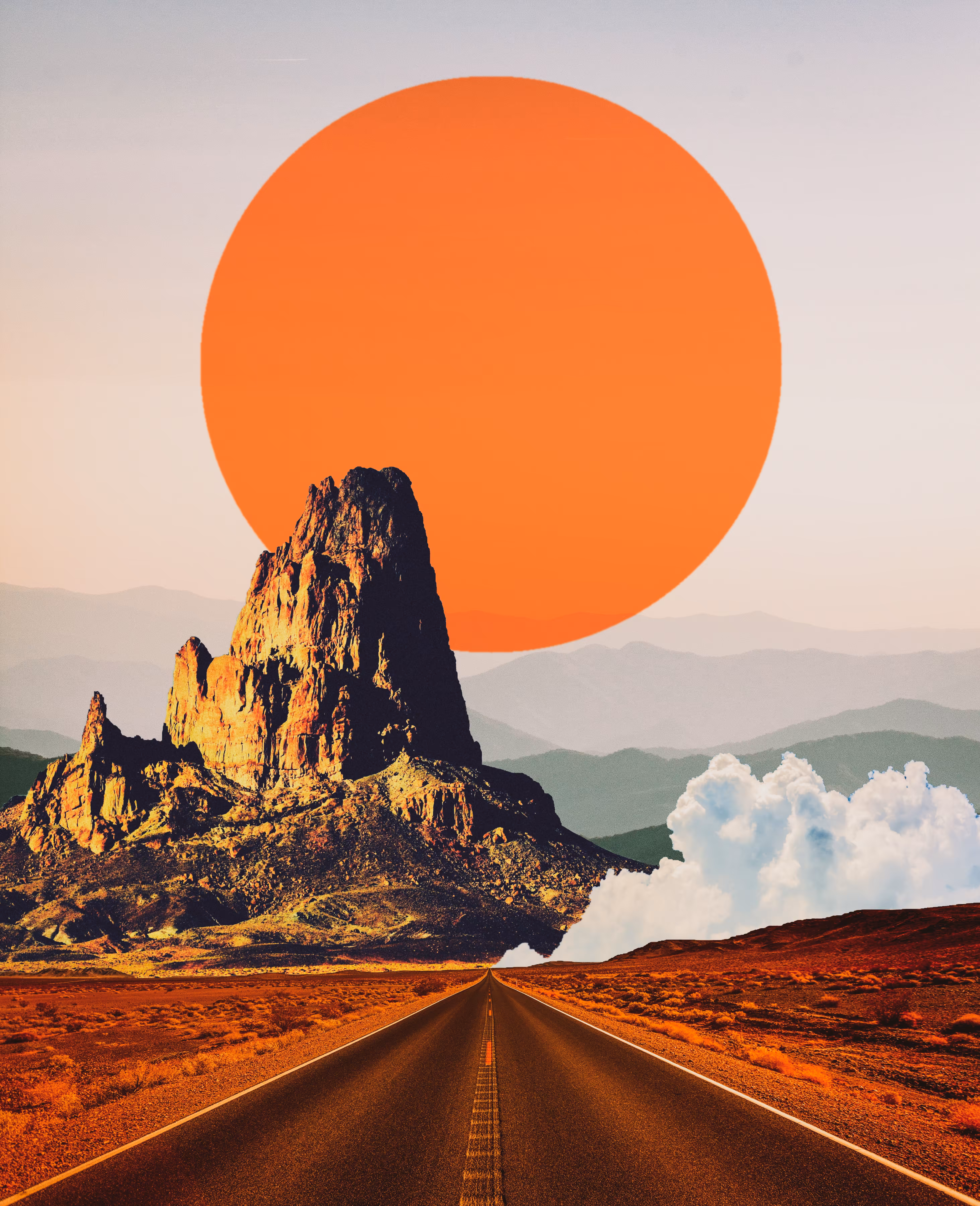 Orange Dot, 2019