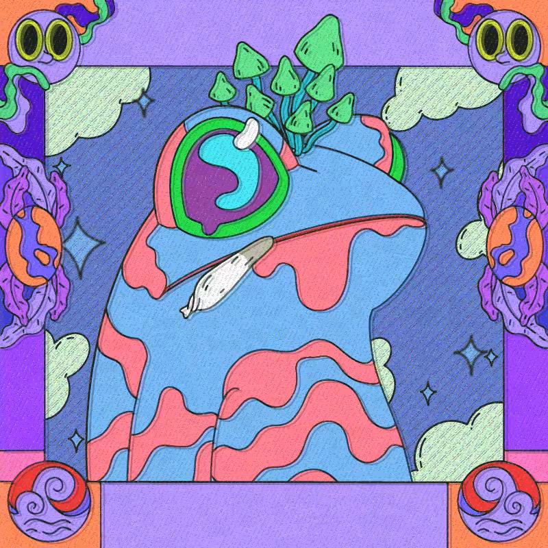 Blue Toad #28