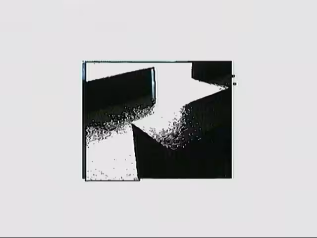 Black cubes in black square