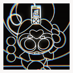 "THERE'S MUSIC IN MY HEAD - NEON"