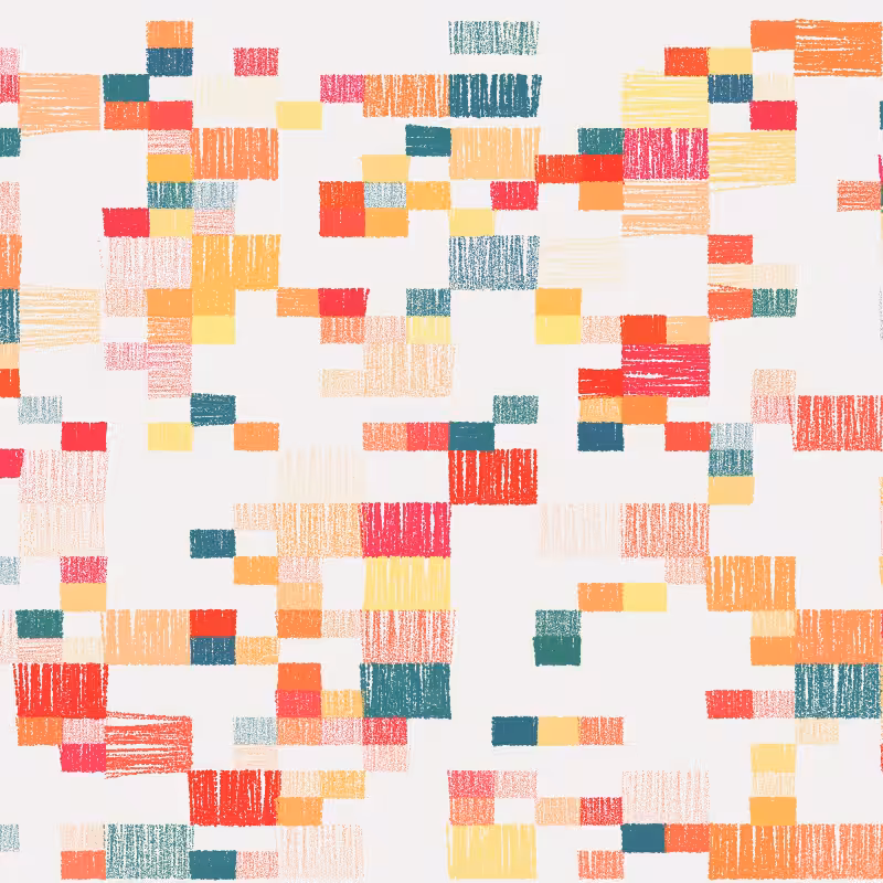 Composition #3 Patchwork Quilt #240