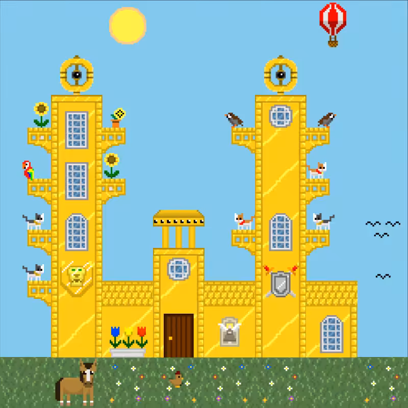 2D Mansion #95