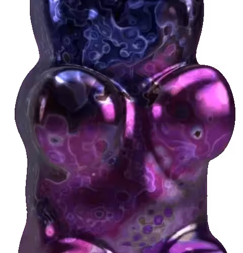 Rejected LSD Gummy Bear #016