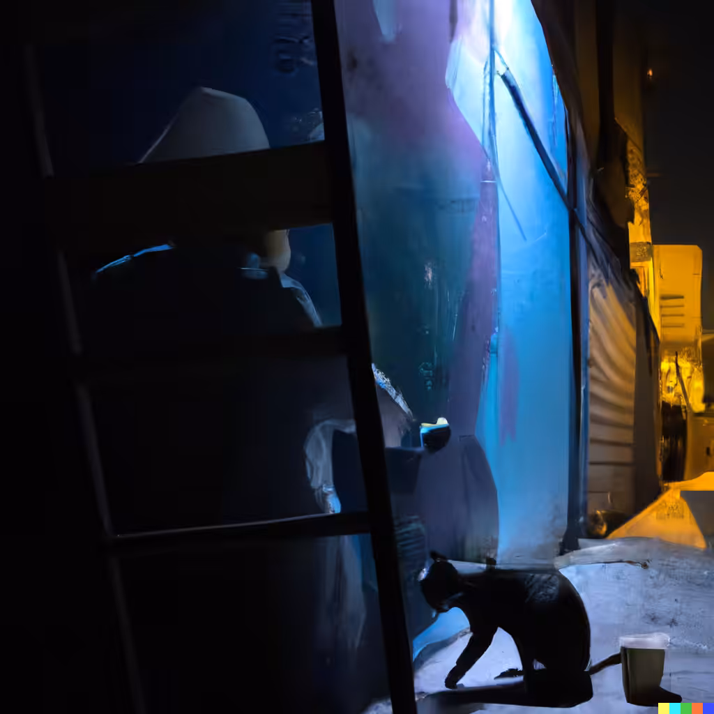 The Cat Also Paints