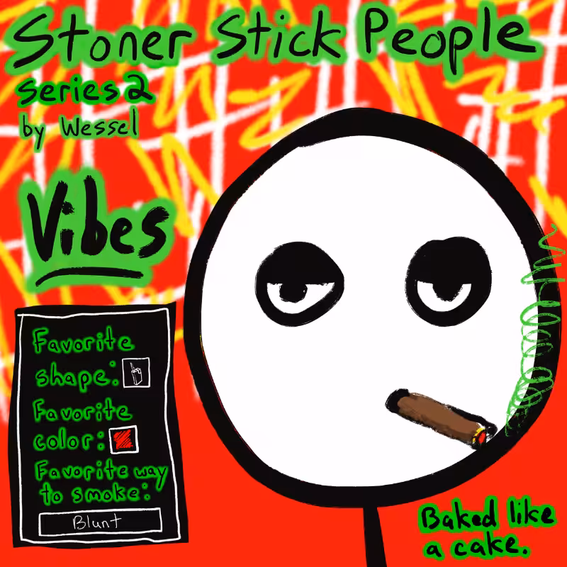 Stoner Stick People Series 2 #28