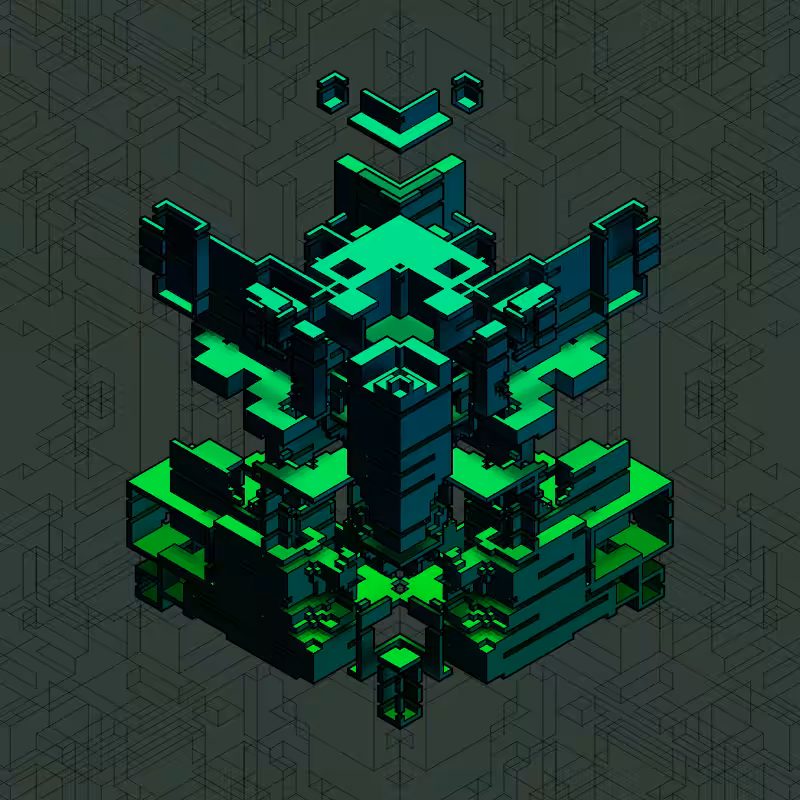 Isofrag generator series I #485