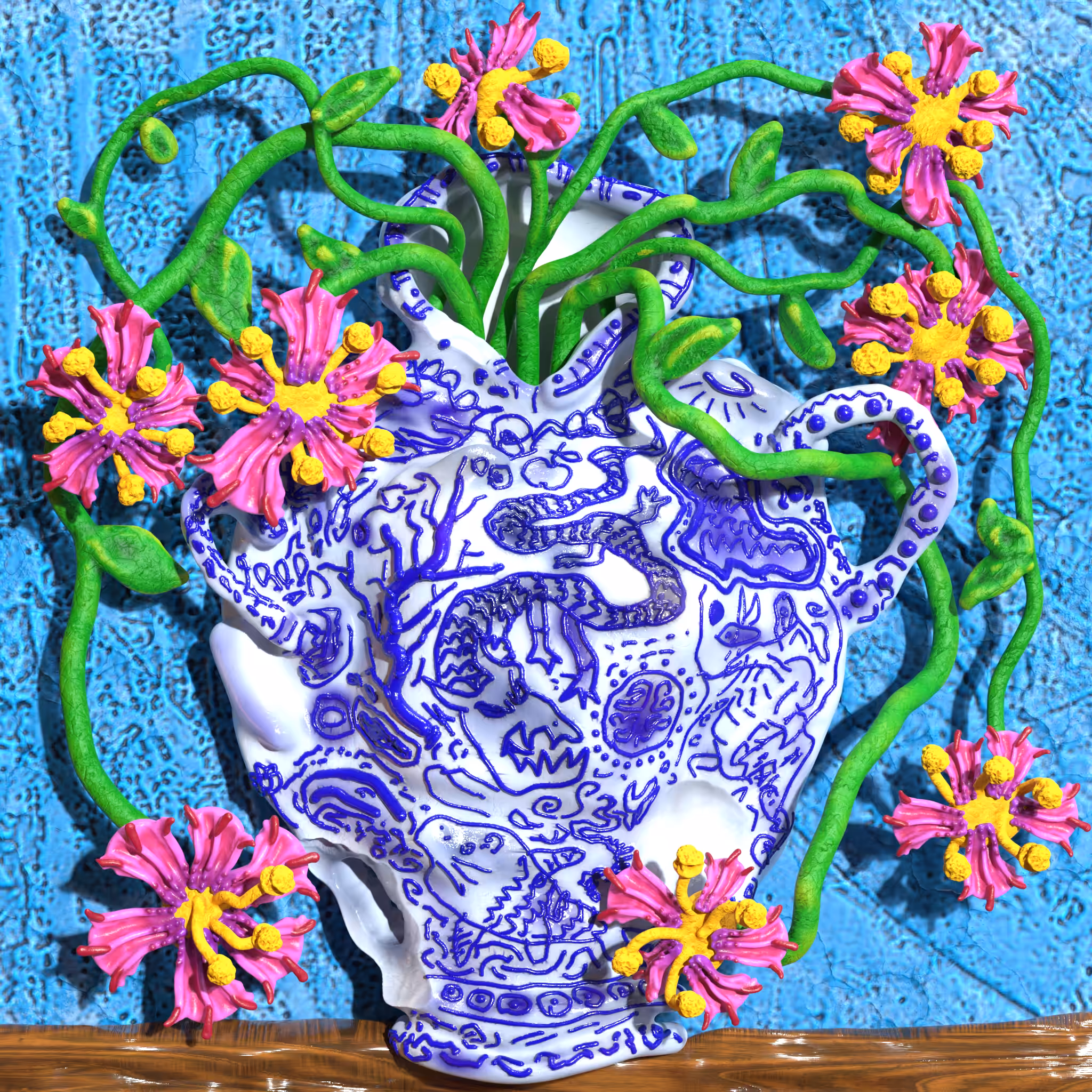 The Blue Doodle