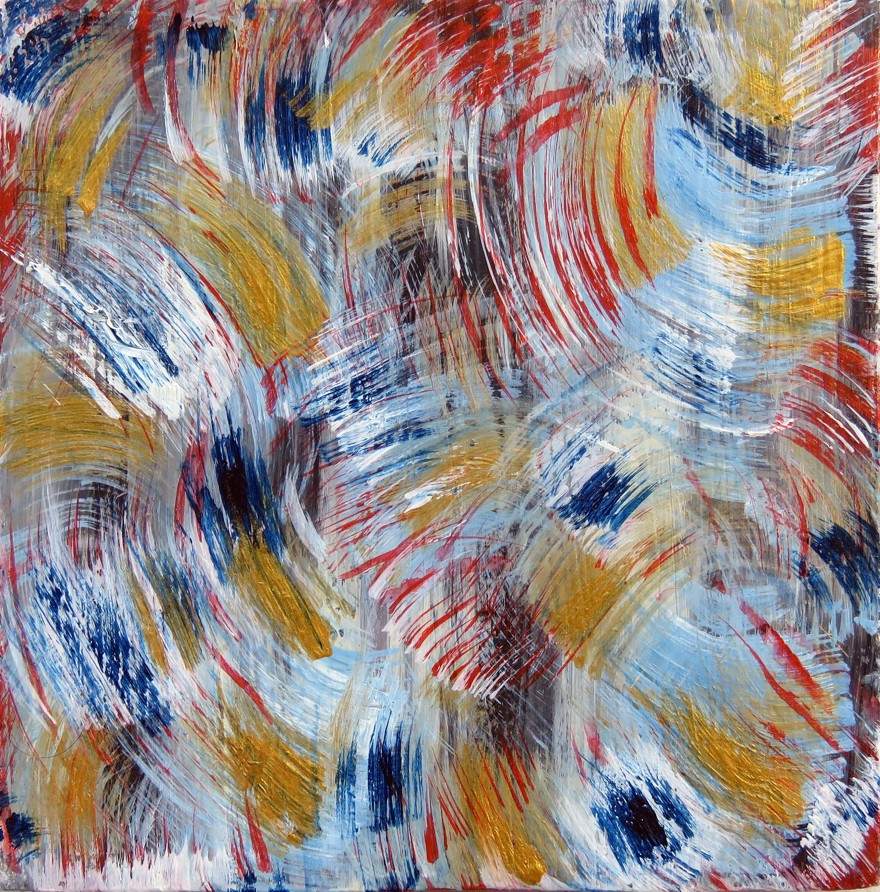 exploding life, dissolving in colors that flow forever and fill all voids of existence, constant motion, constant creation, the essence revealed, make it worthy