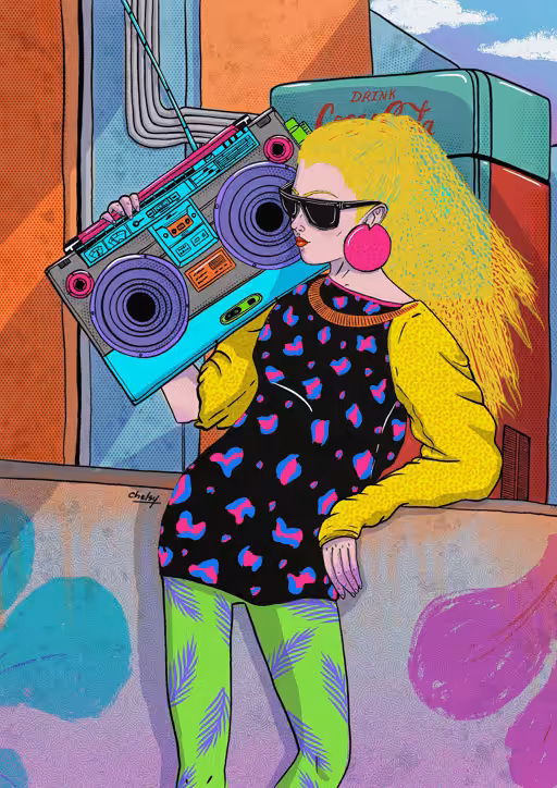 Everywhere is Disco Girl