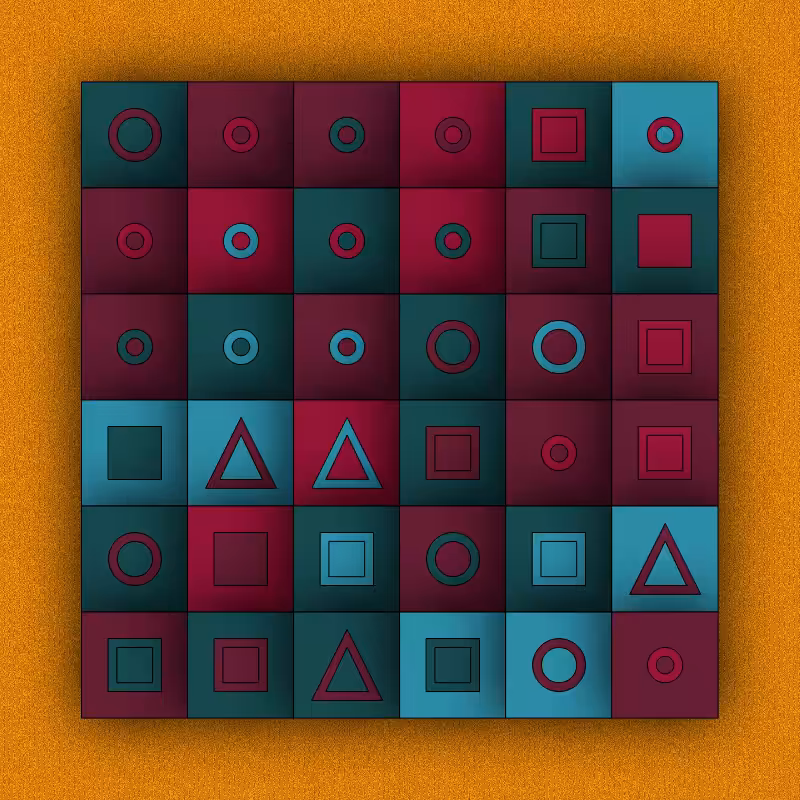 Geometry Painting No.2 #13