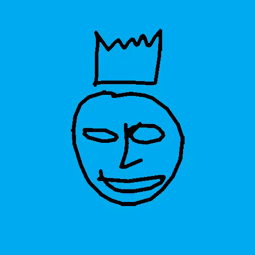 Basquiat Doodles: Basquiat #181