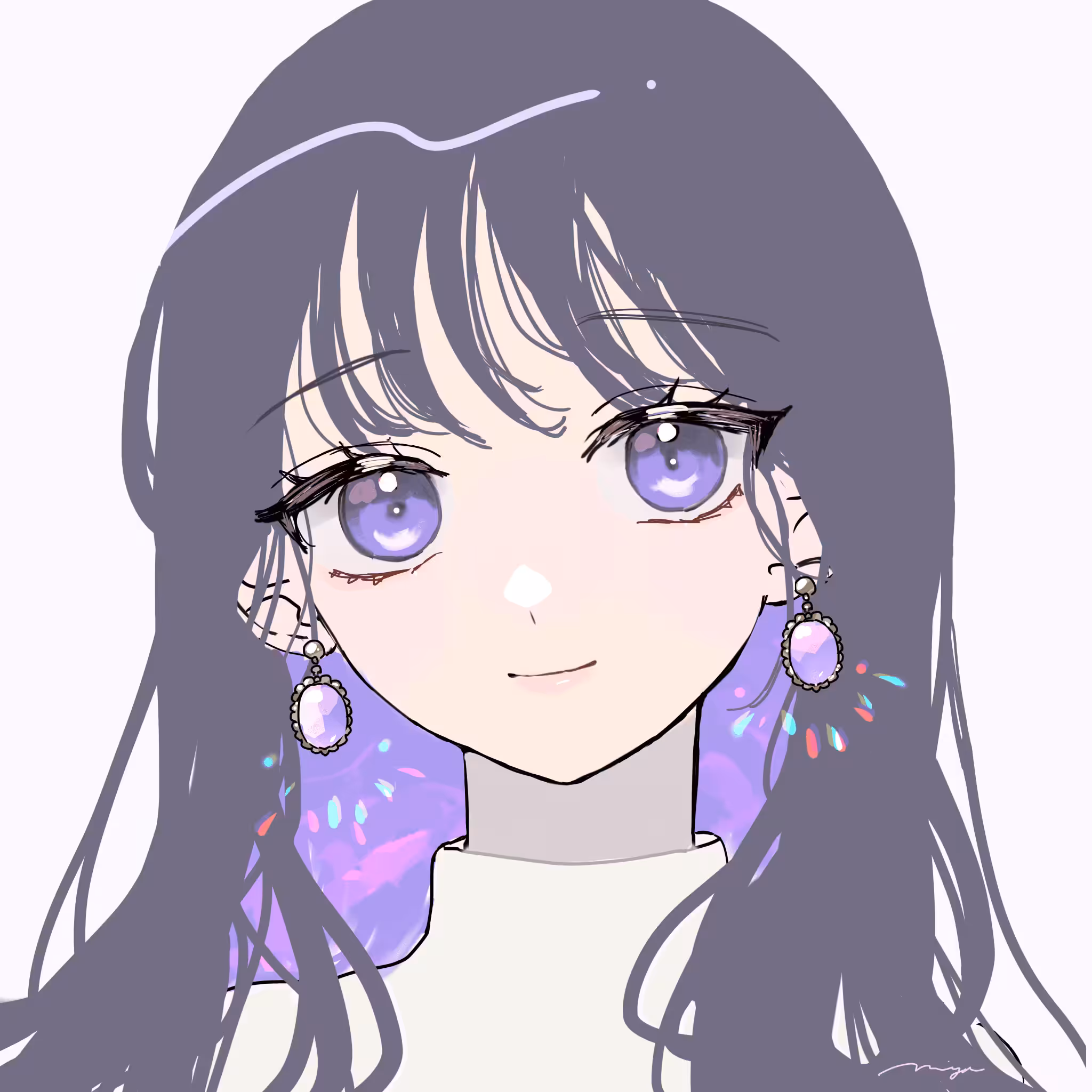 #004 icon purple