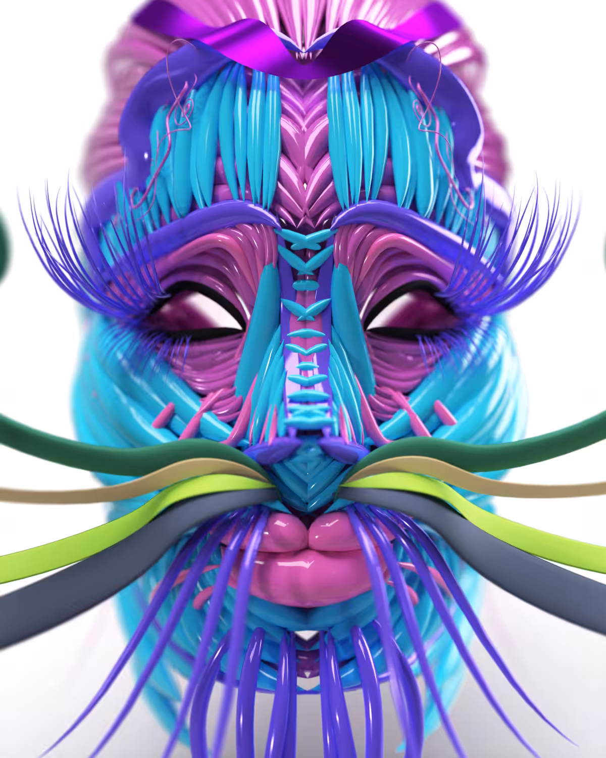 Drag Face  Mask