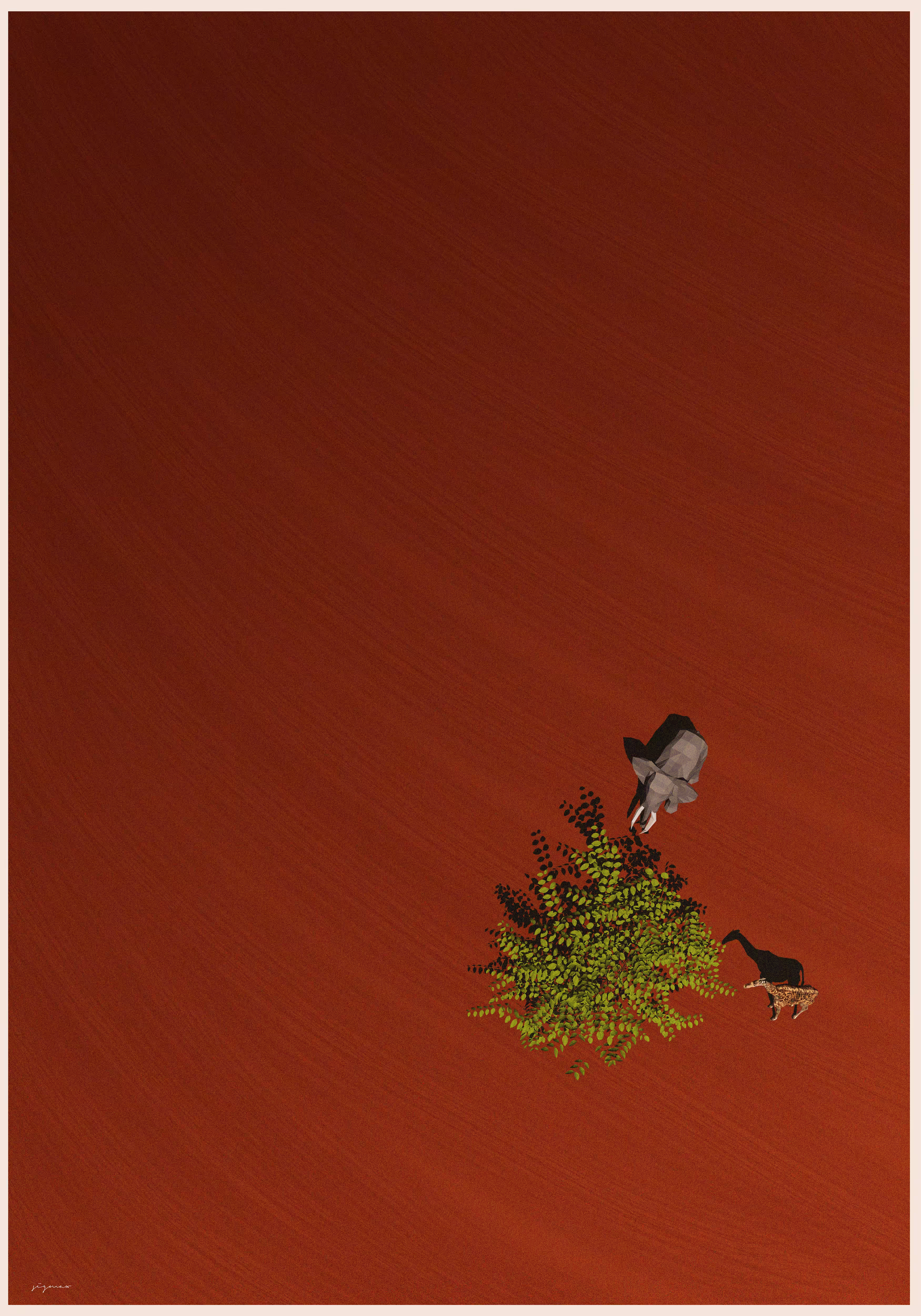 A Little Green in the Red