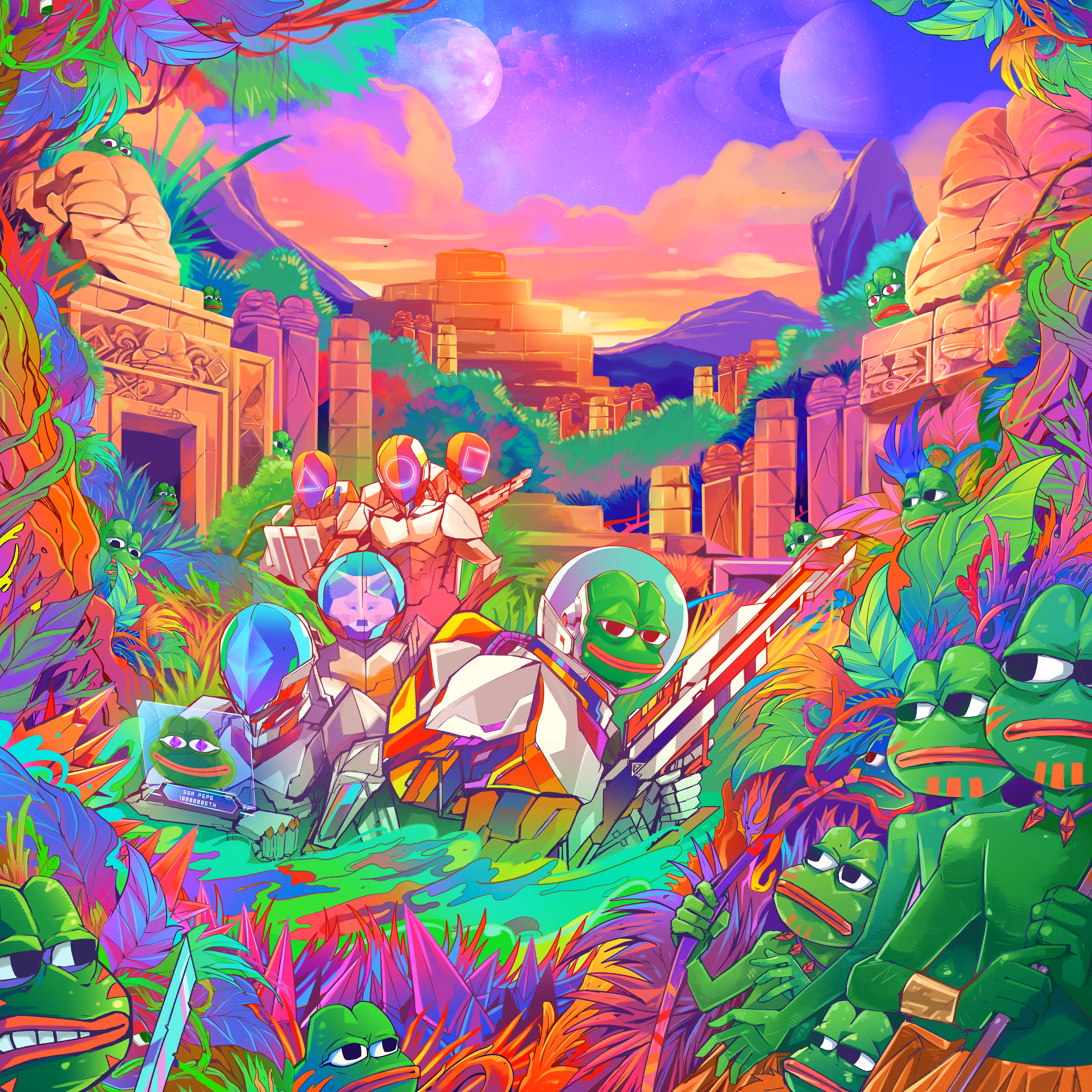 HUNTING THE SSR PEPE!! 
