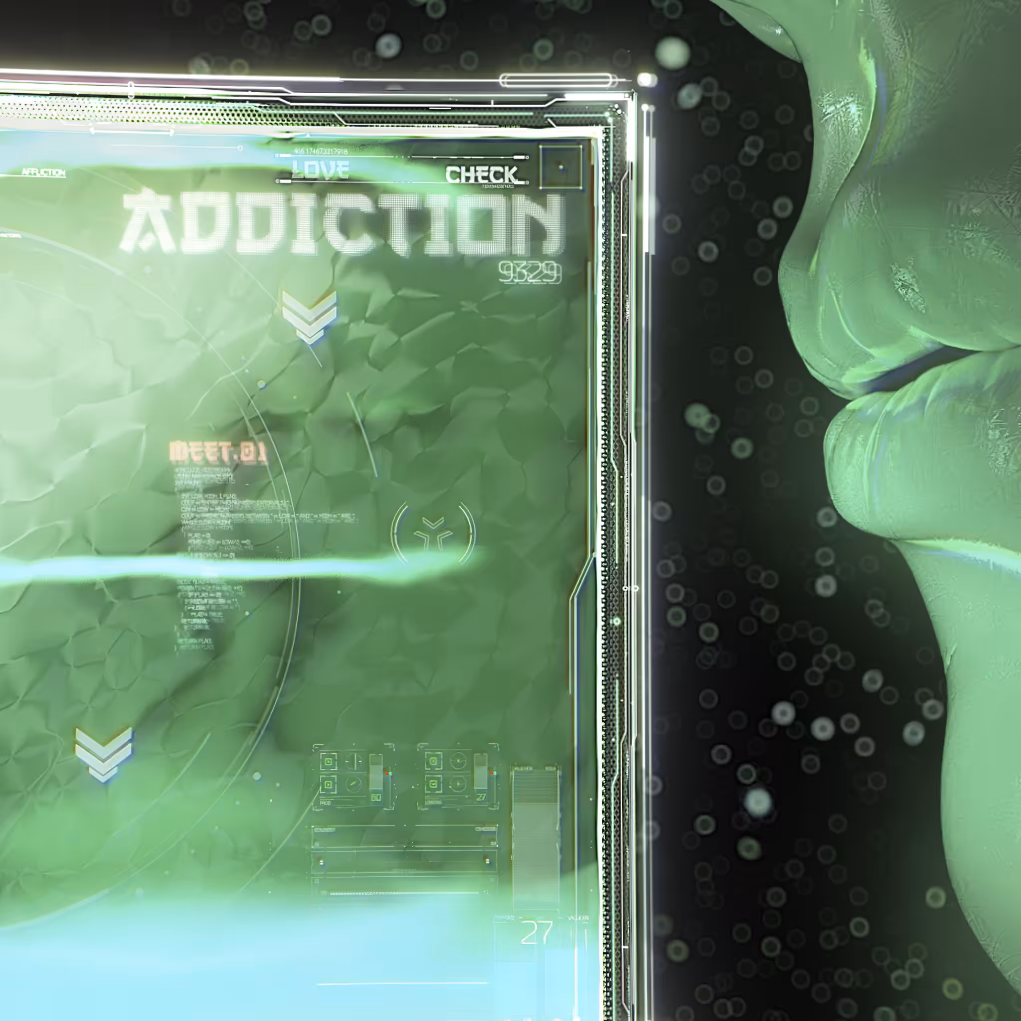 Addiction. NFT256 Collaboration 242/256.