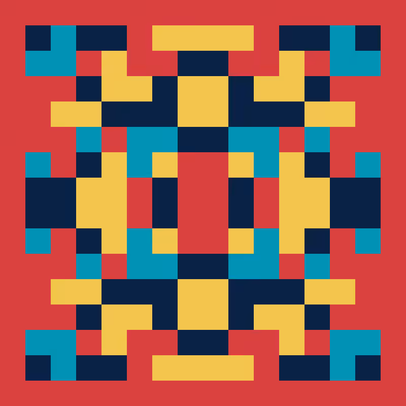 Pixel Mandala #79