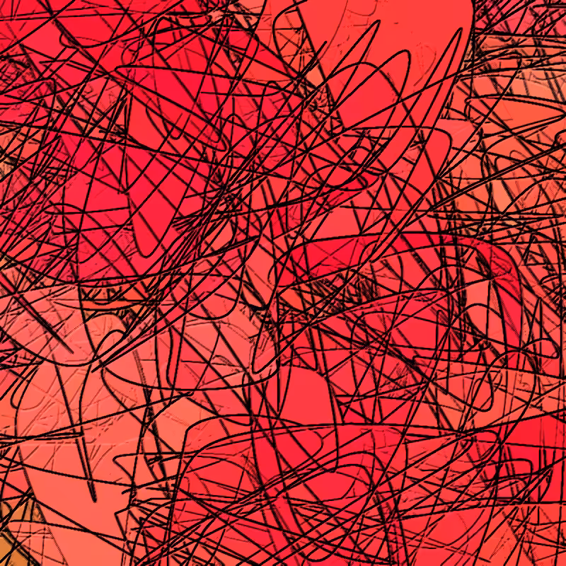Pen across the paper #8