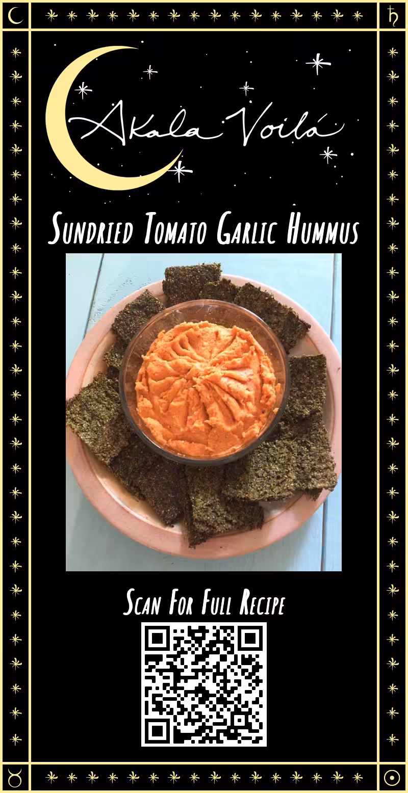Sundried Tomato Hummus