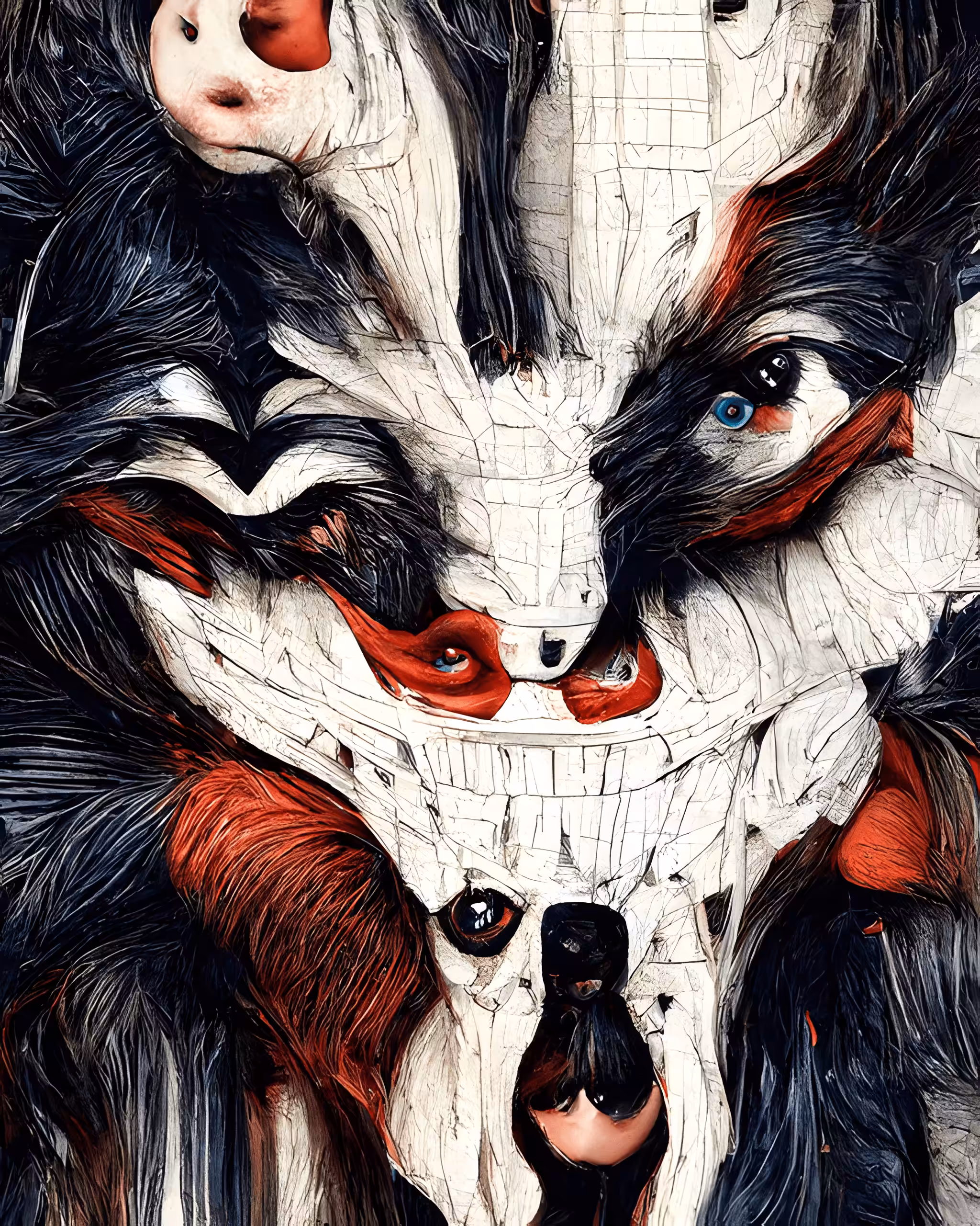Kabuki Wolf