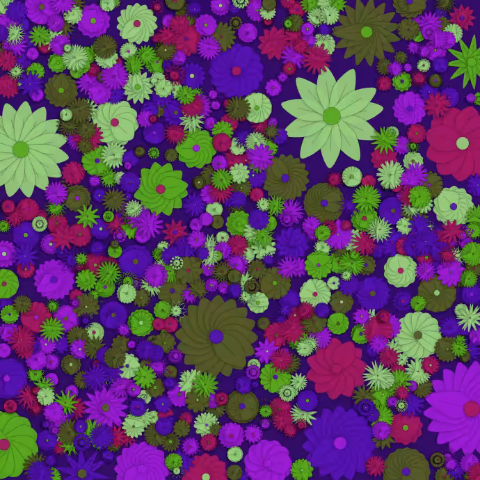Flower garden #9