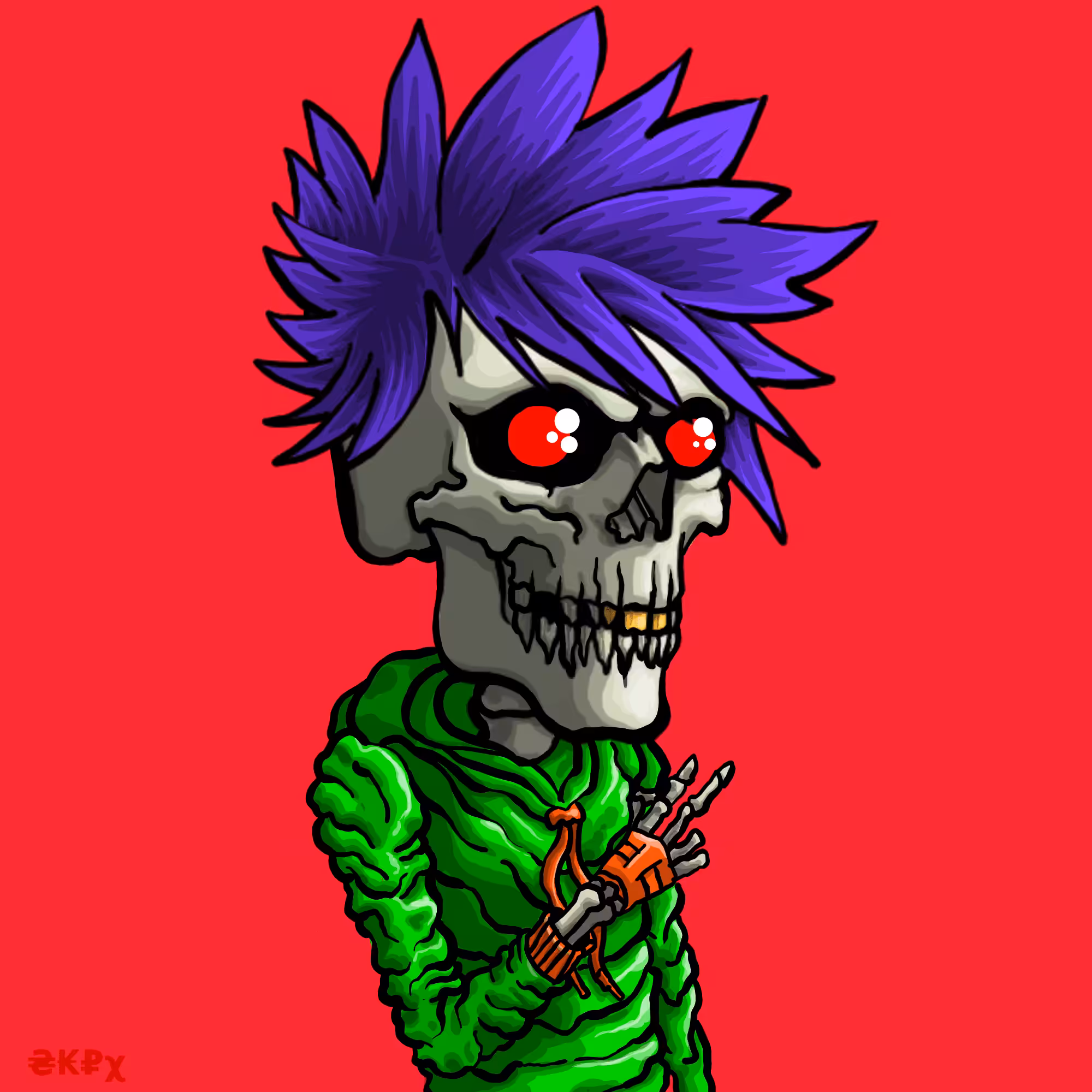 Skulls Casual Portrait #7