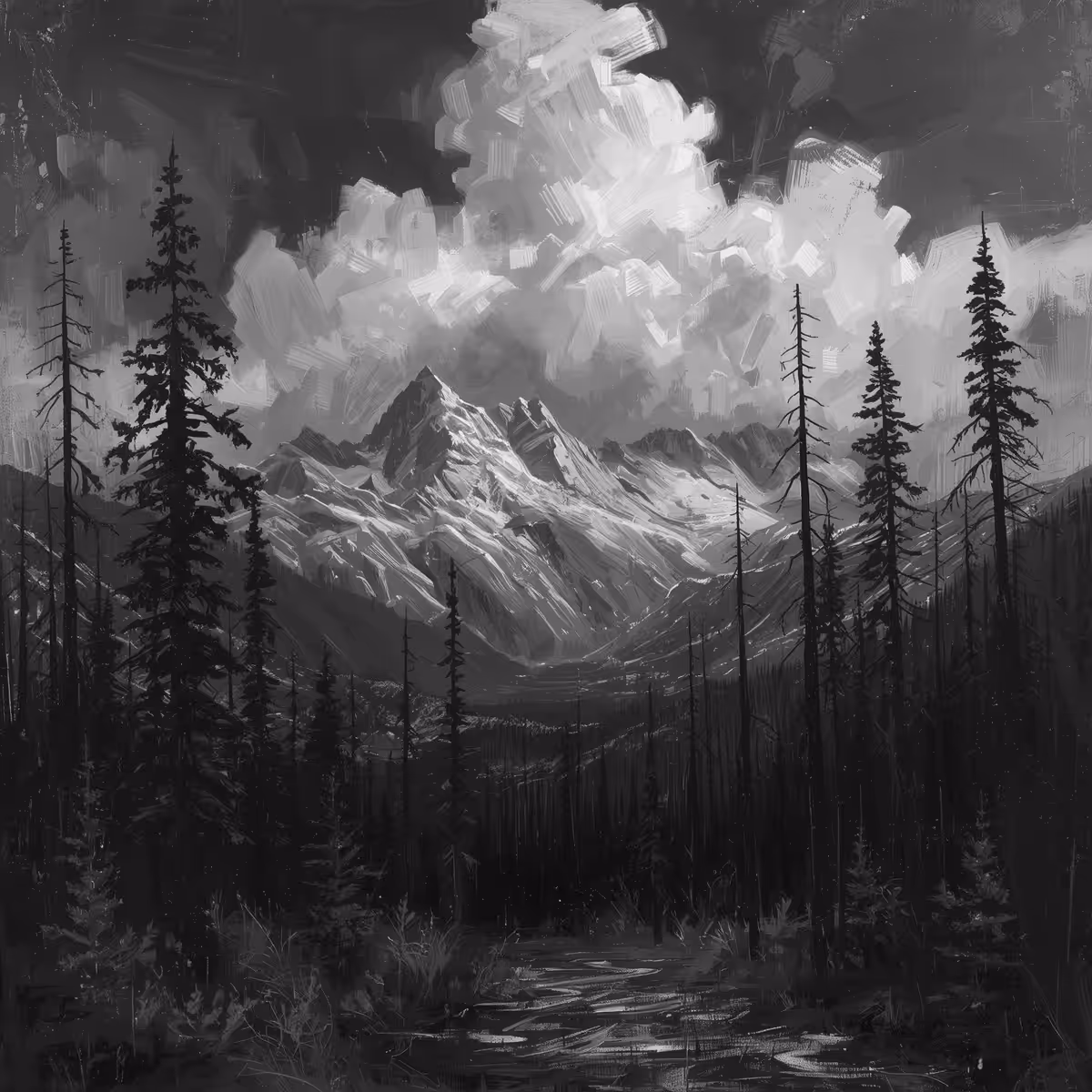 The tranquility of nature