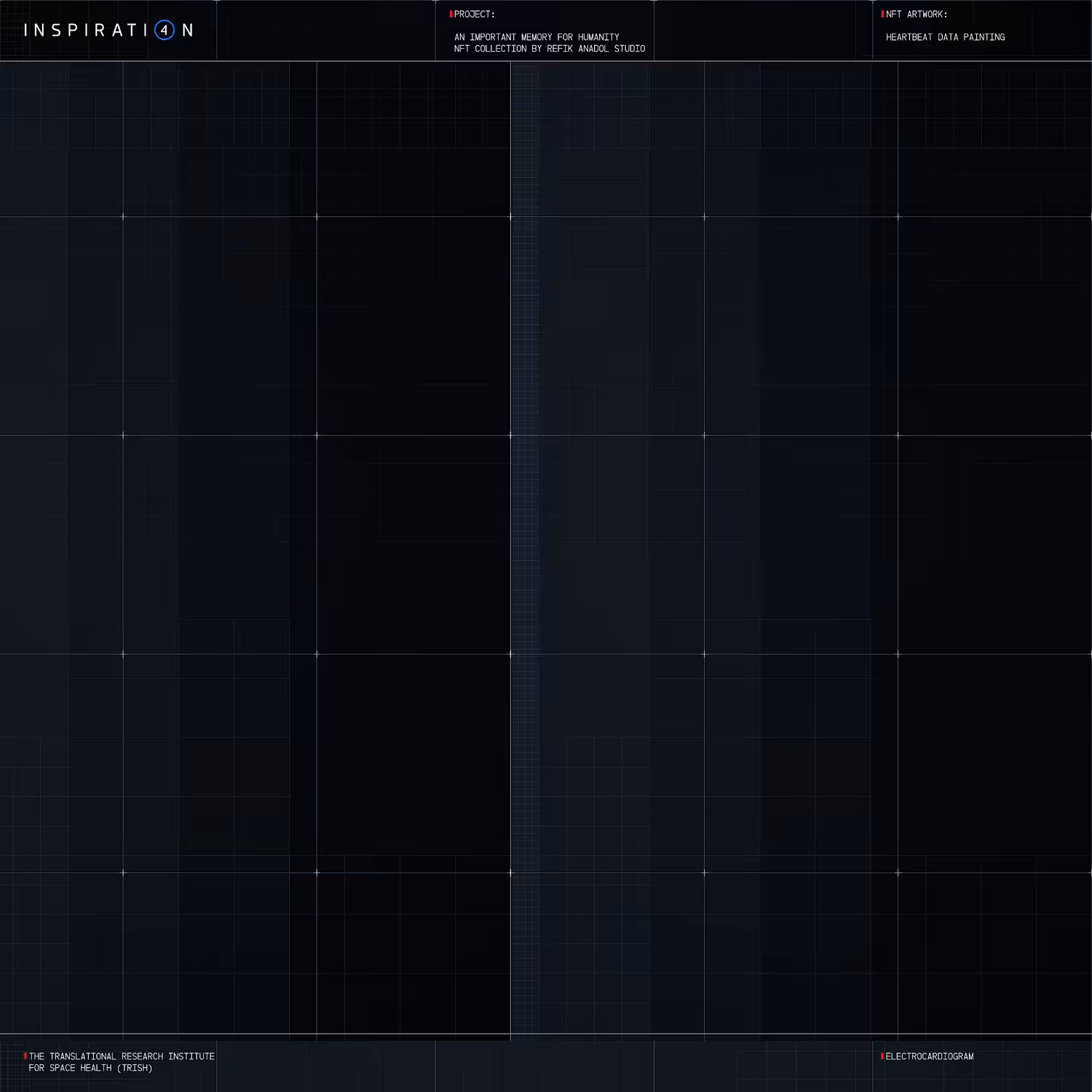 HEARTBEAT DATA PAINTING #147