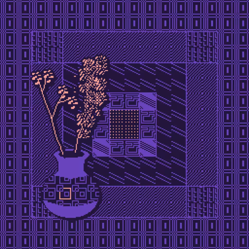 Purple Vases #40