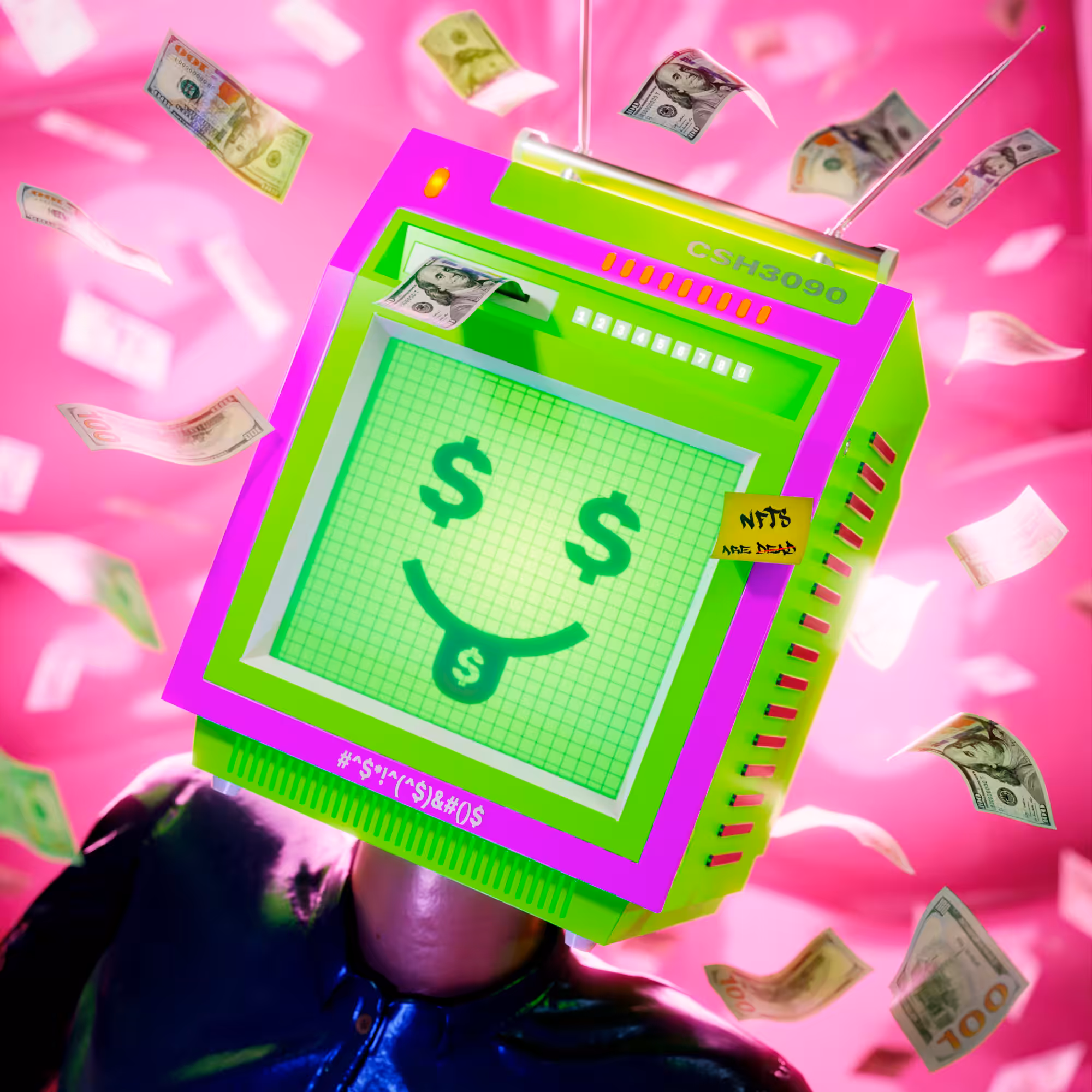 CASH TV-HEAD