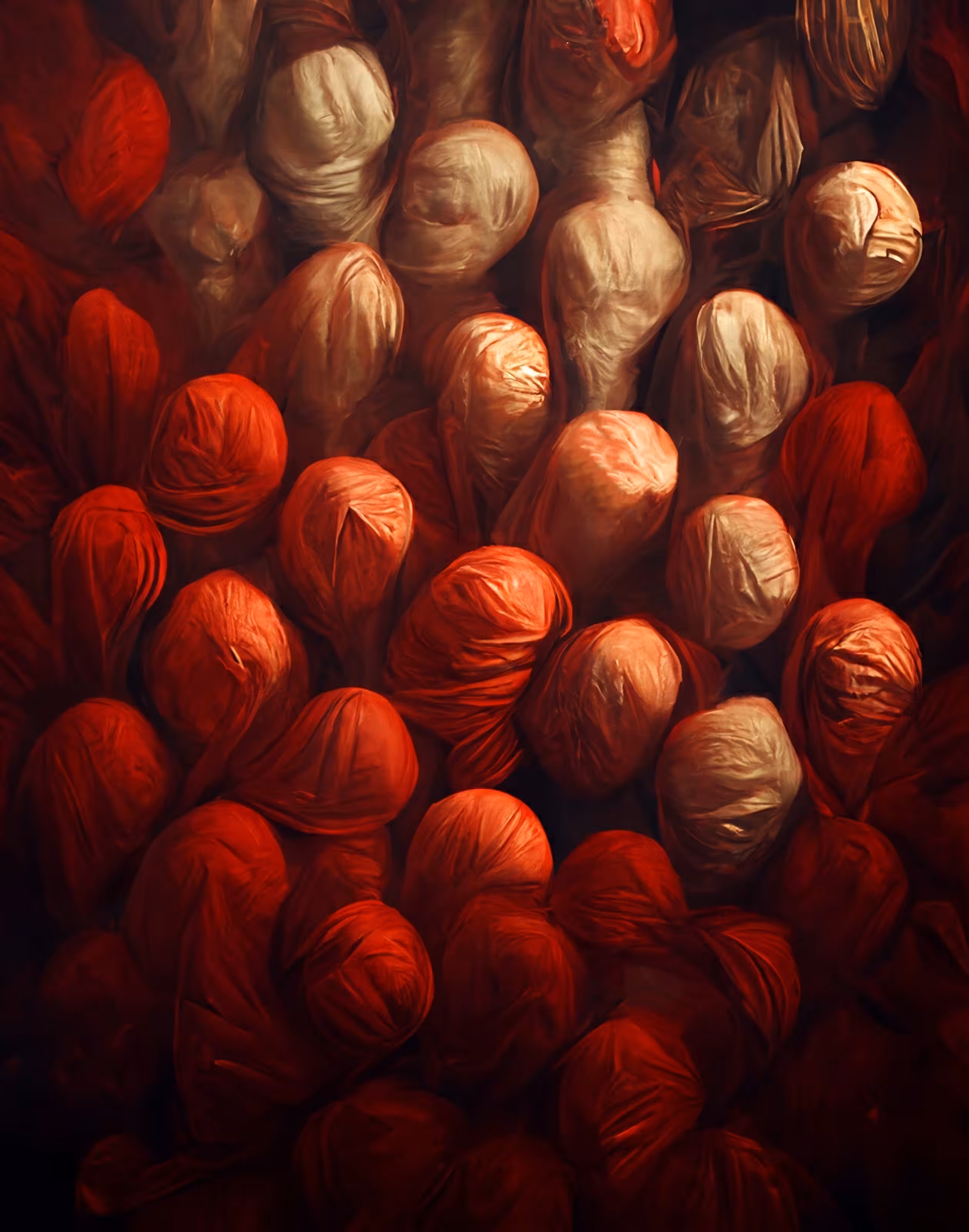 Nameless crowd
