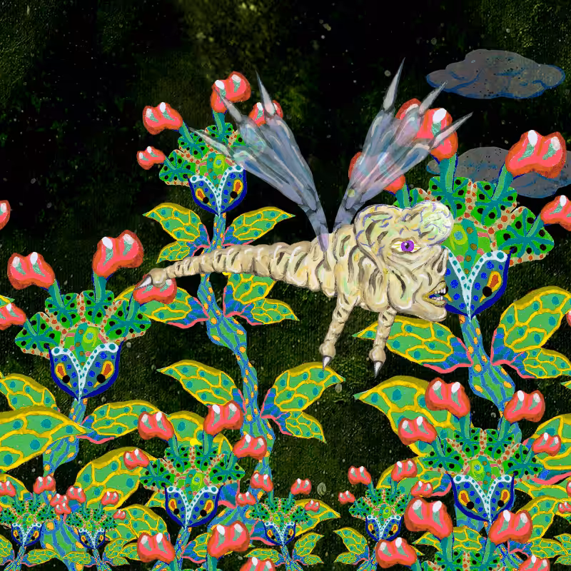 Fireflies and Flower Gardens #9