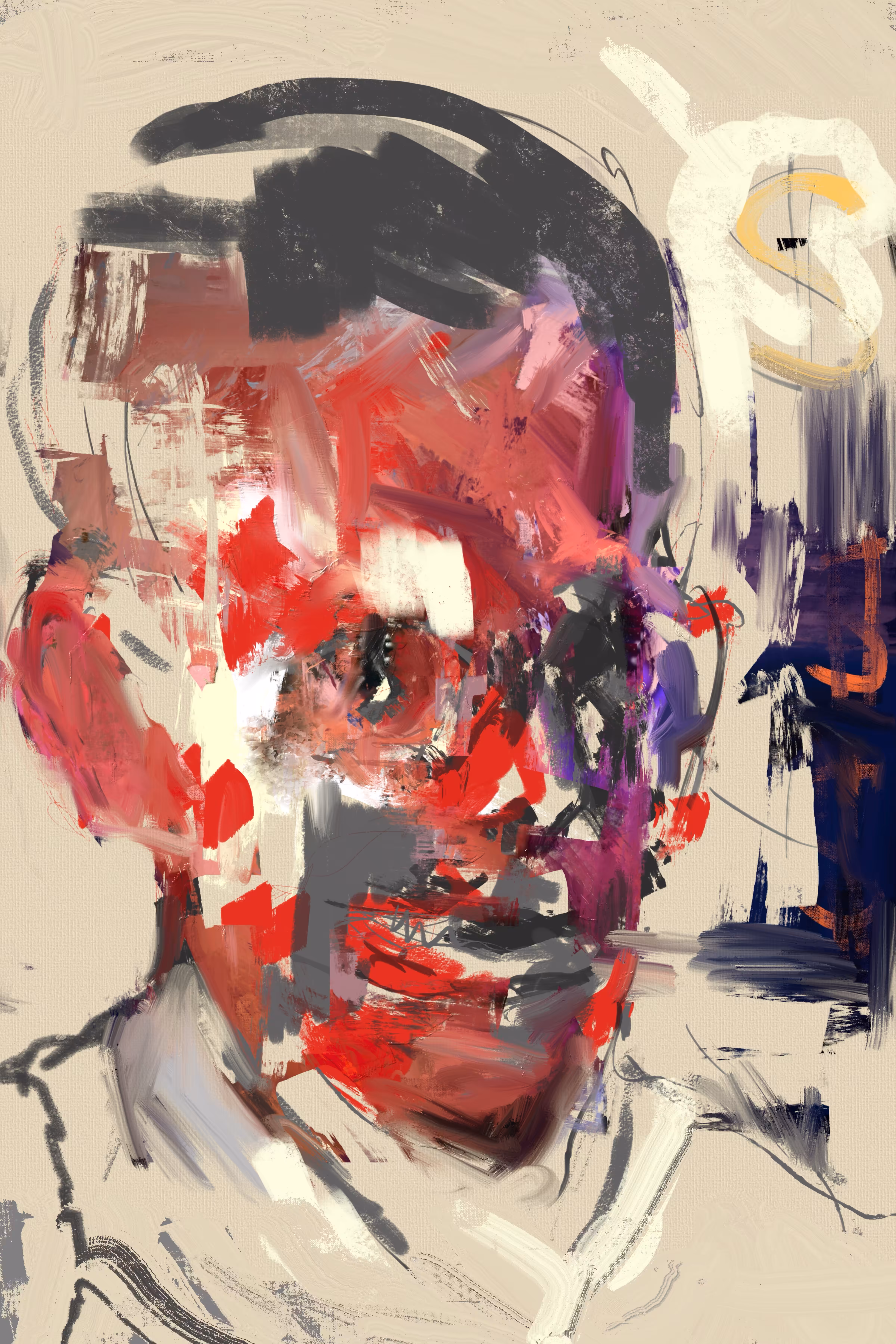 Neocon Portrait (Study A)