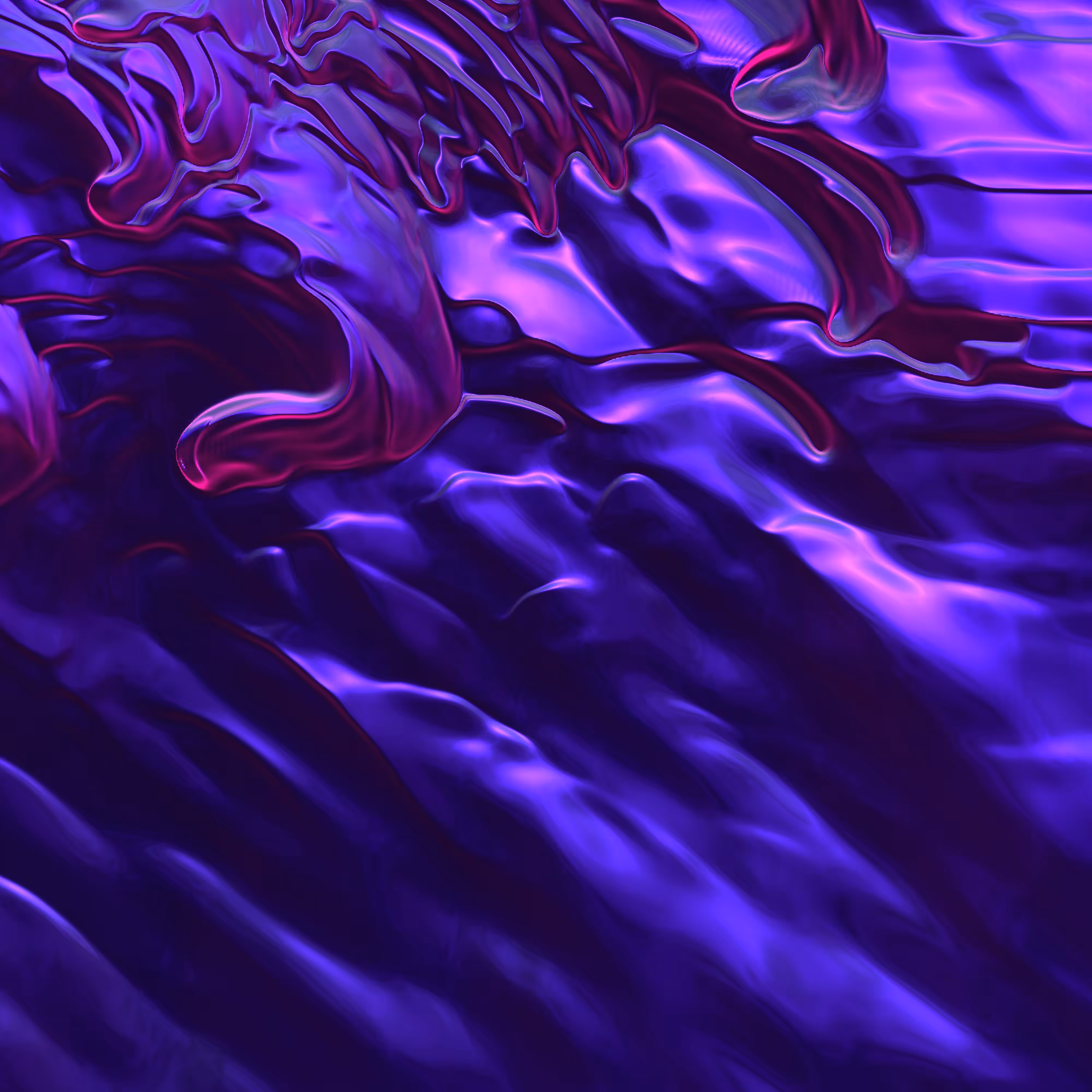 Melting waves of metal