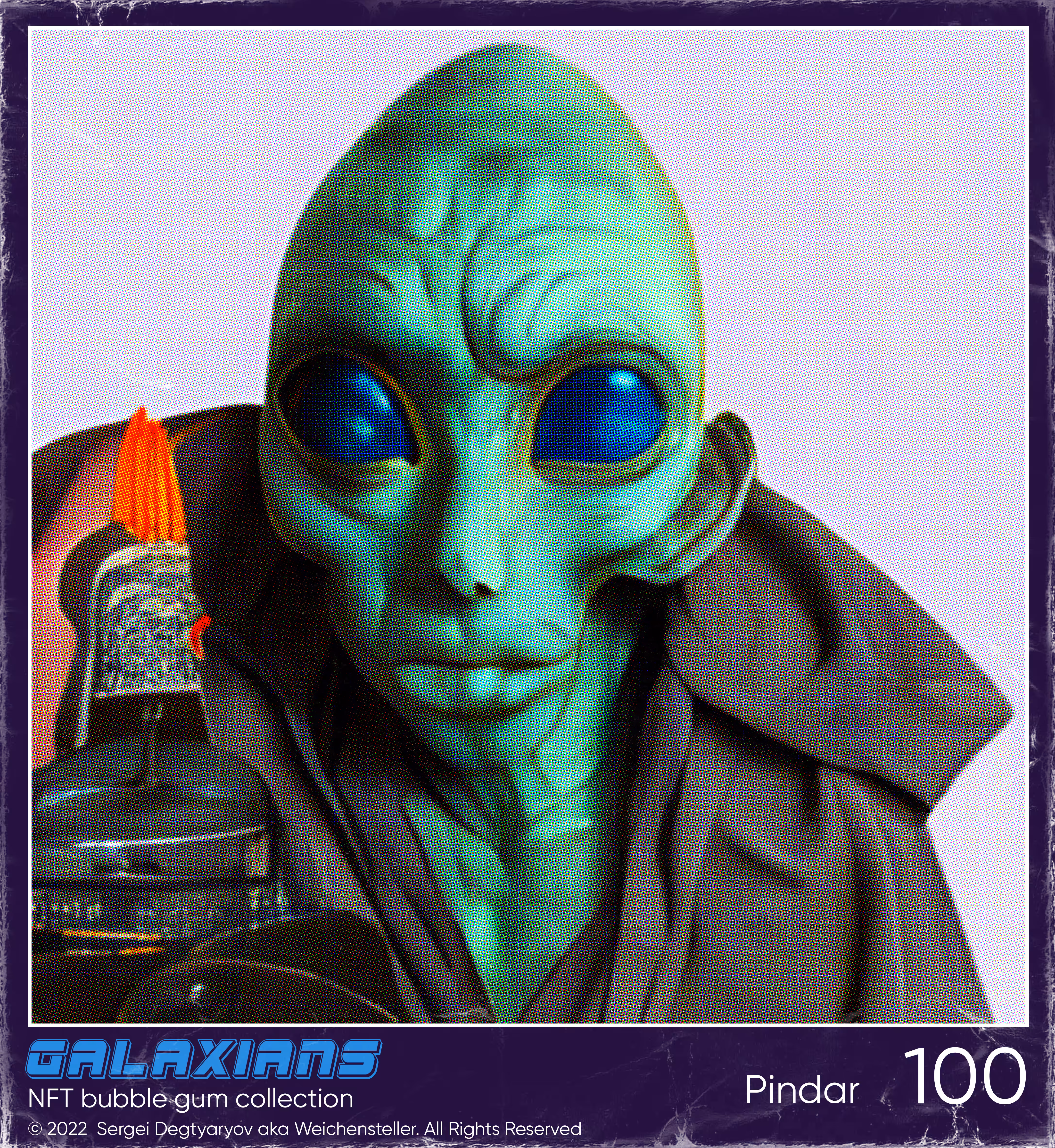 Galaxians: The Space Refugees: Galaxian #100